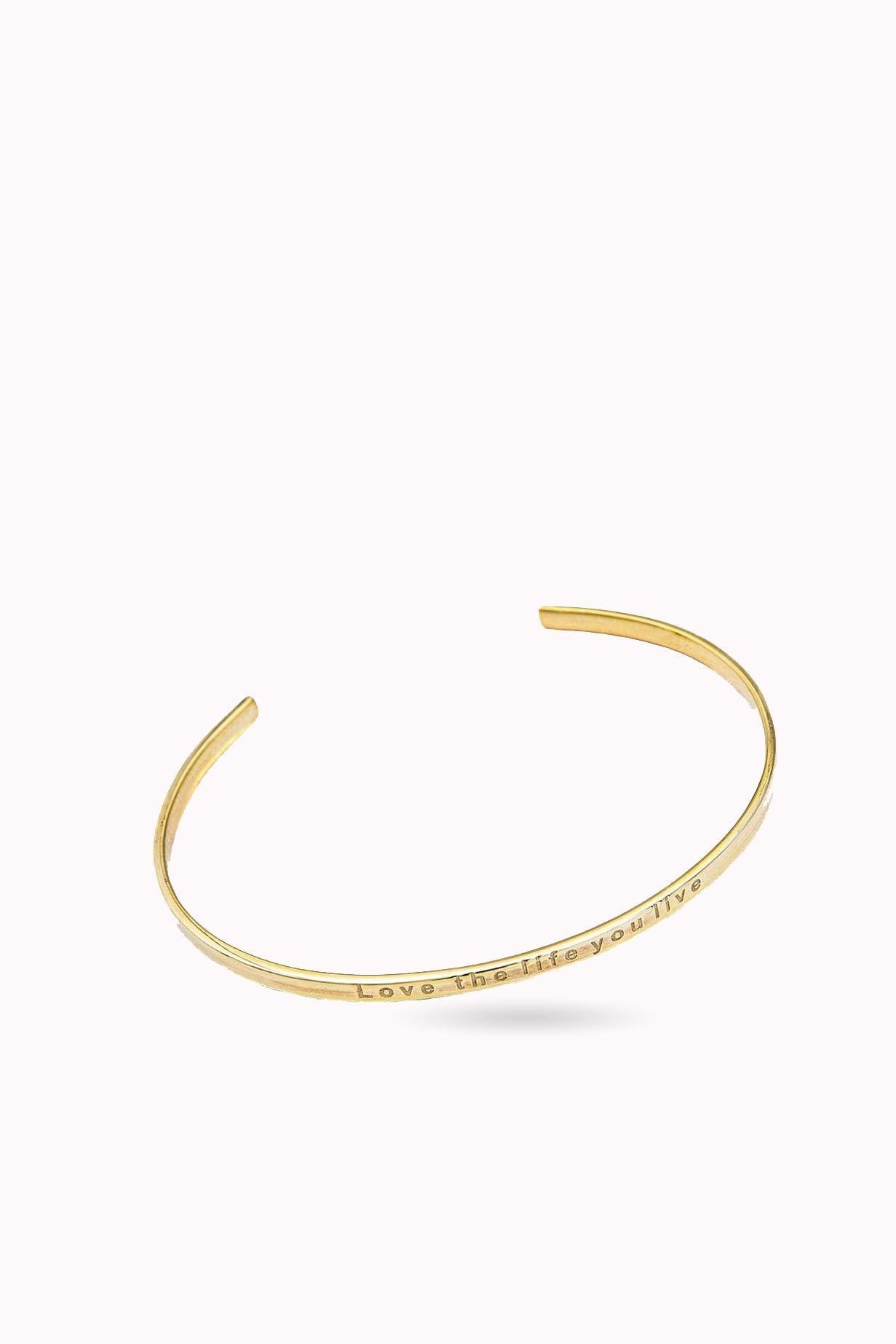 Write Your Motto Bileklik Atelier Duygu.