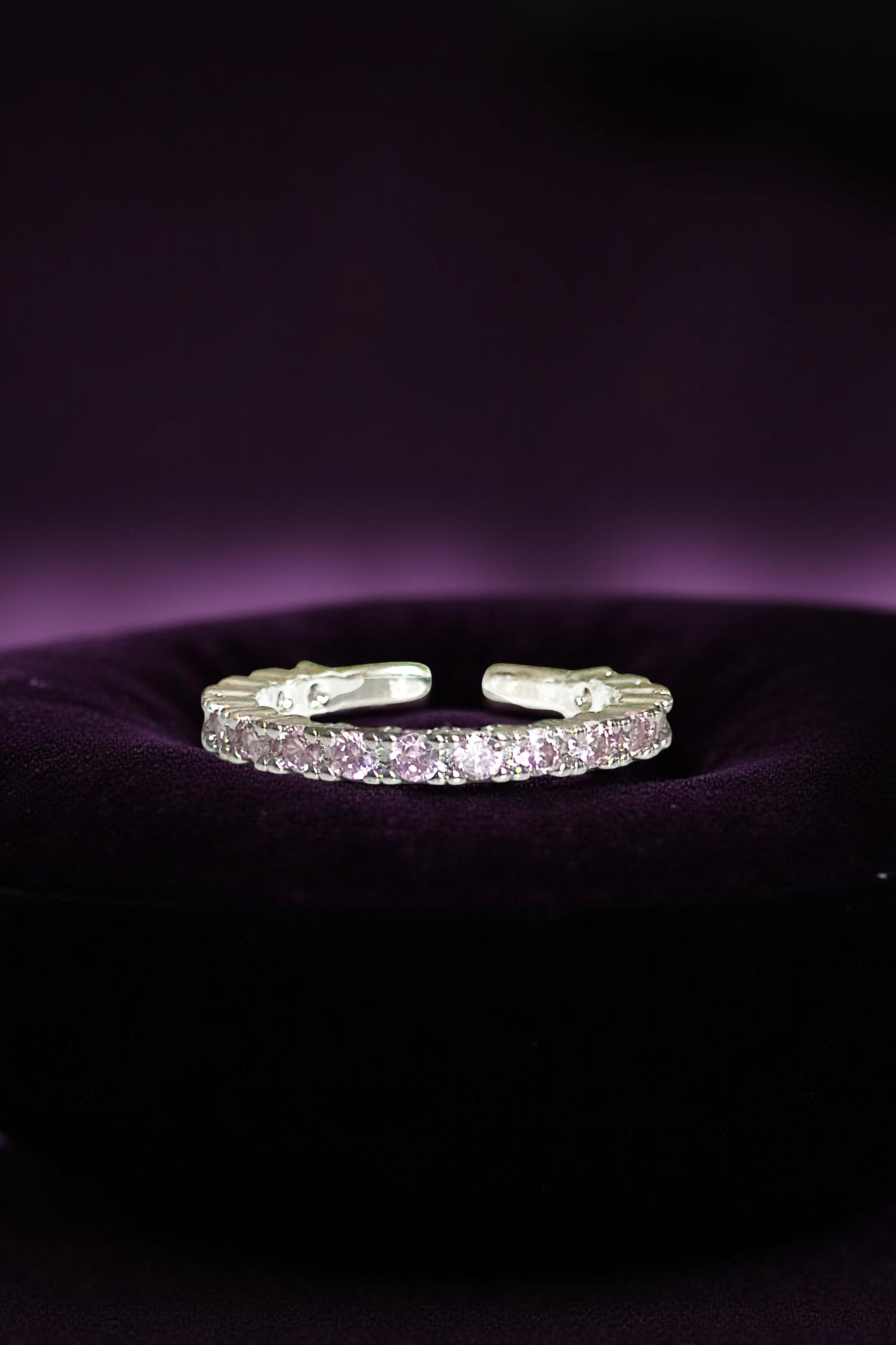 2MM | Pink Full Eternity Yüzük Atelier Duygu.