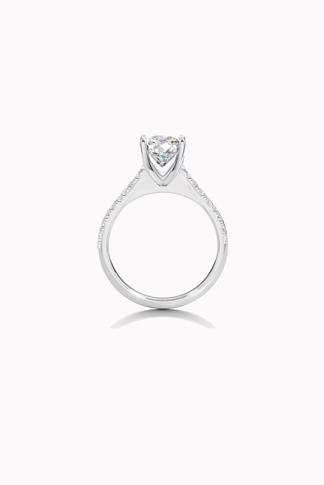 6MM 0.90CT Stony Tektaş Yüzük Atelier Duygu.