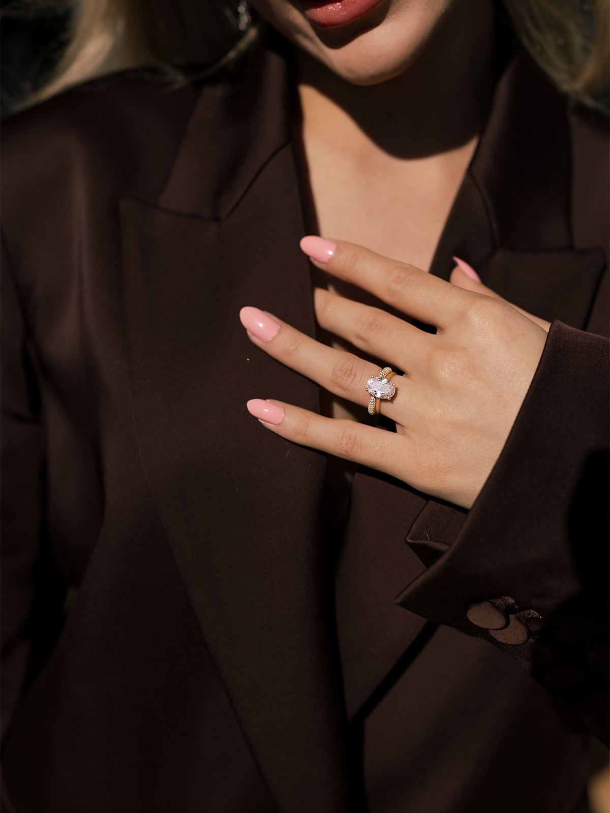 3CT | Oval Cut Yüzük Atelier Duygu.