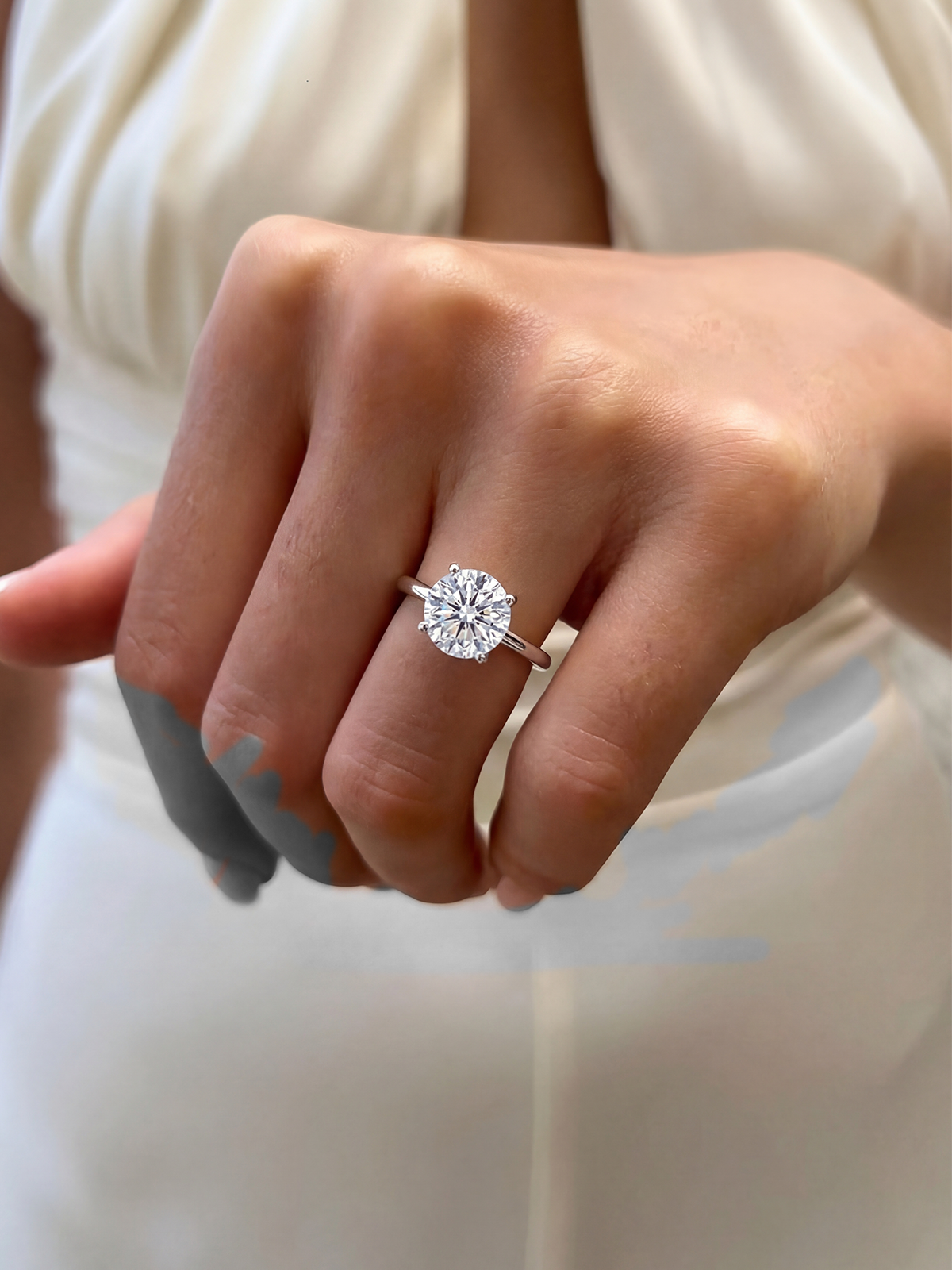 2.0CT | 4 Tırnak Tektaş Yüzük