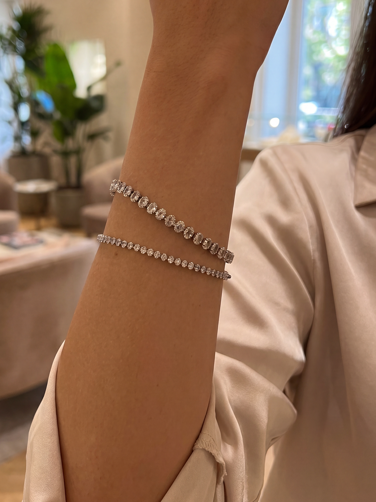 3MM | Oval Kesim Su Yolu Bileklik