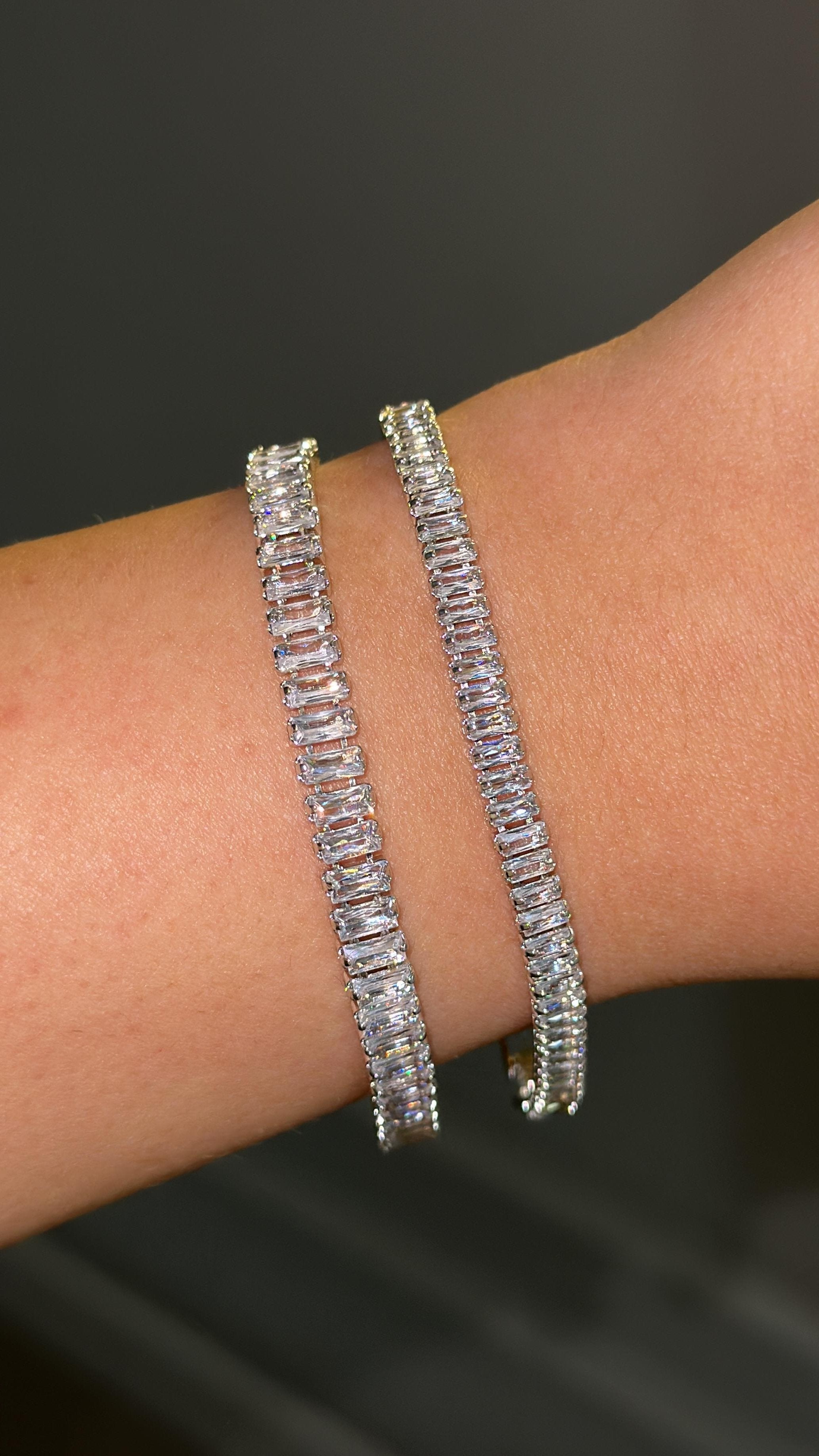 3MM | Baget Su Yolu Bileklik | Luxury Jewelry by Atelier Duygu.