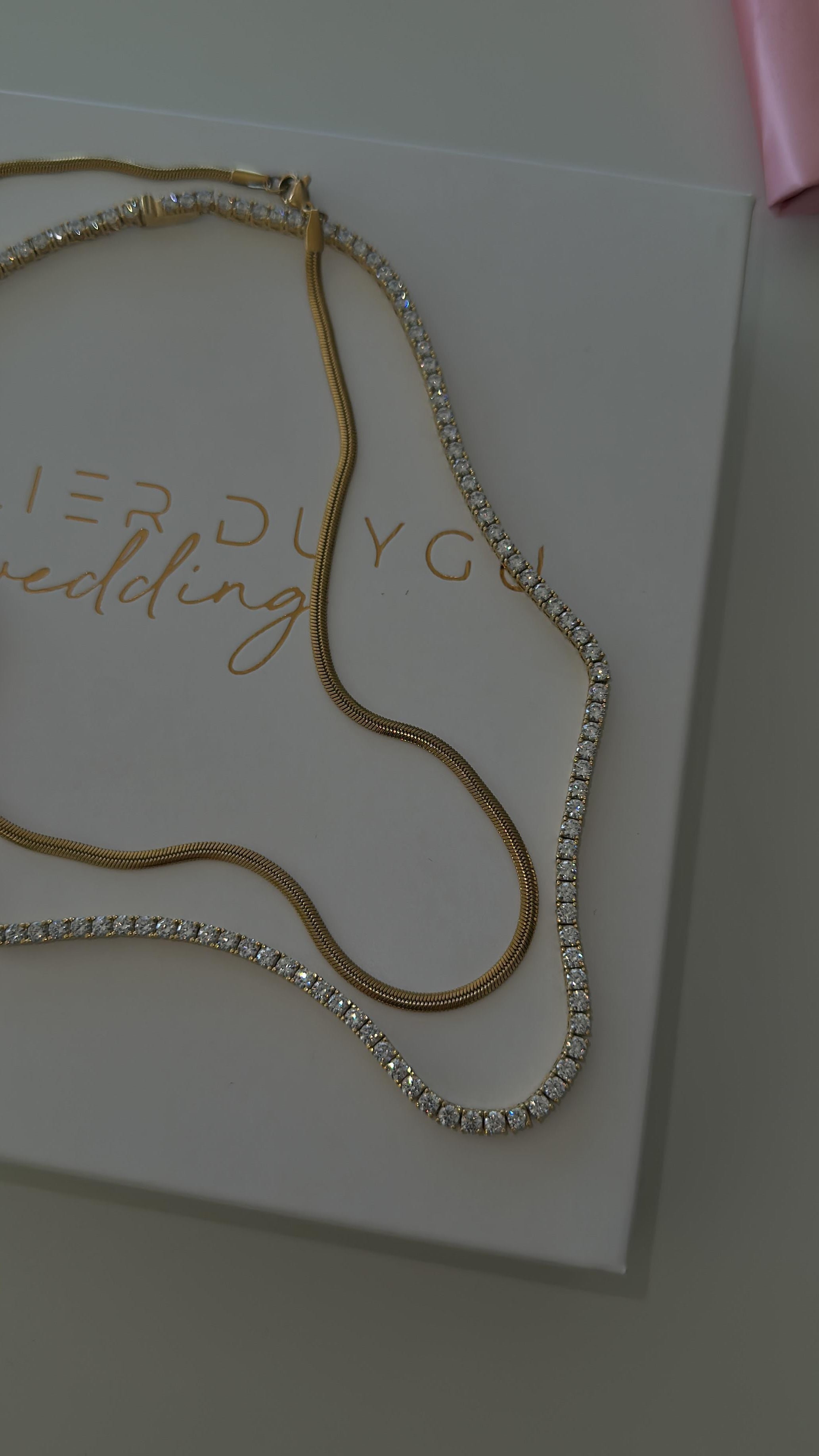 3MM | Döküm Su Yolu Kolye Atelier Duygu.