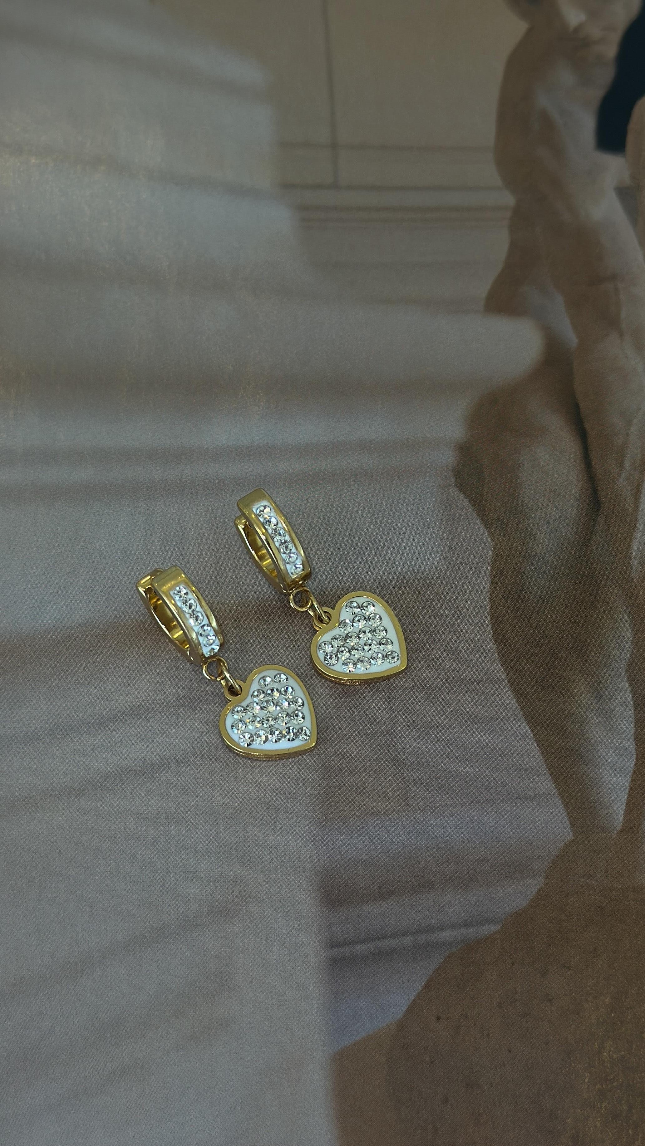 Mini Love Küpe Atelier Duygu.