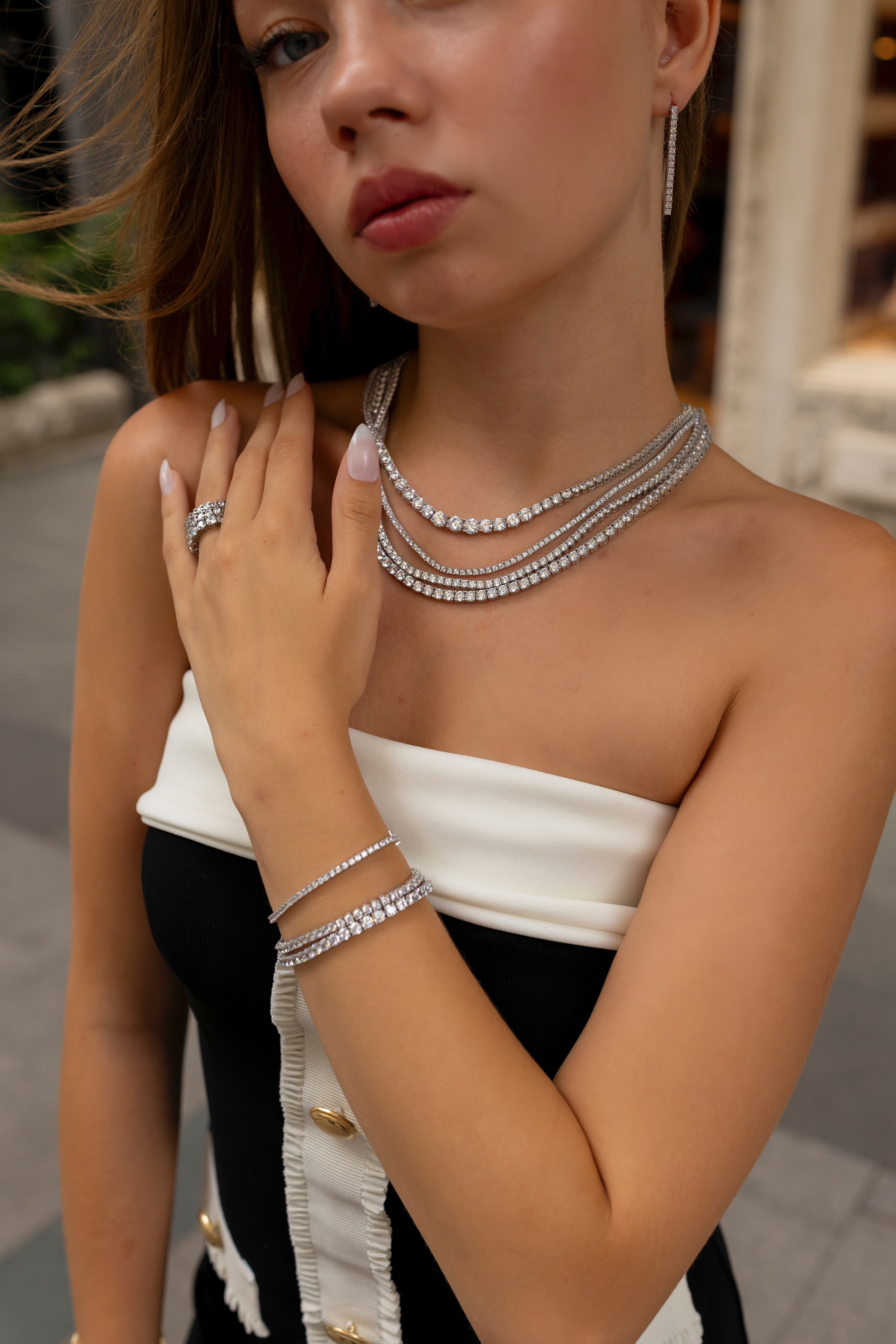 3MM | Döküm Su Yolu Kolye | Luxury Jewelry by Atelier Duygu.