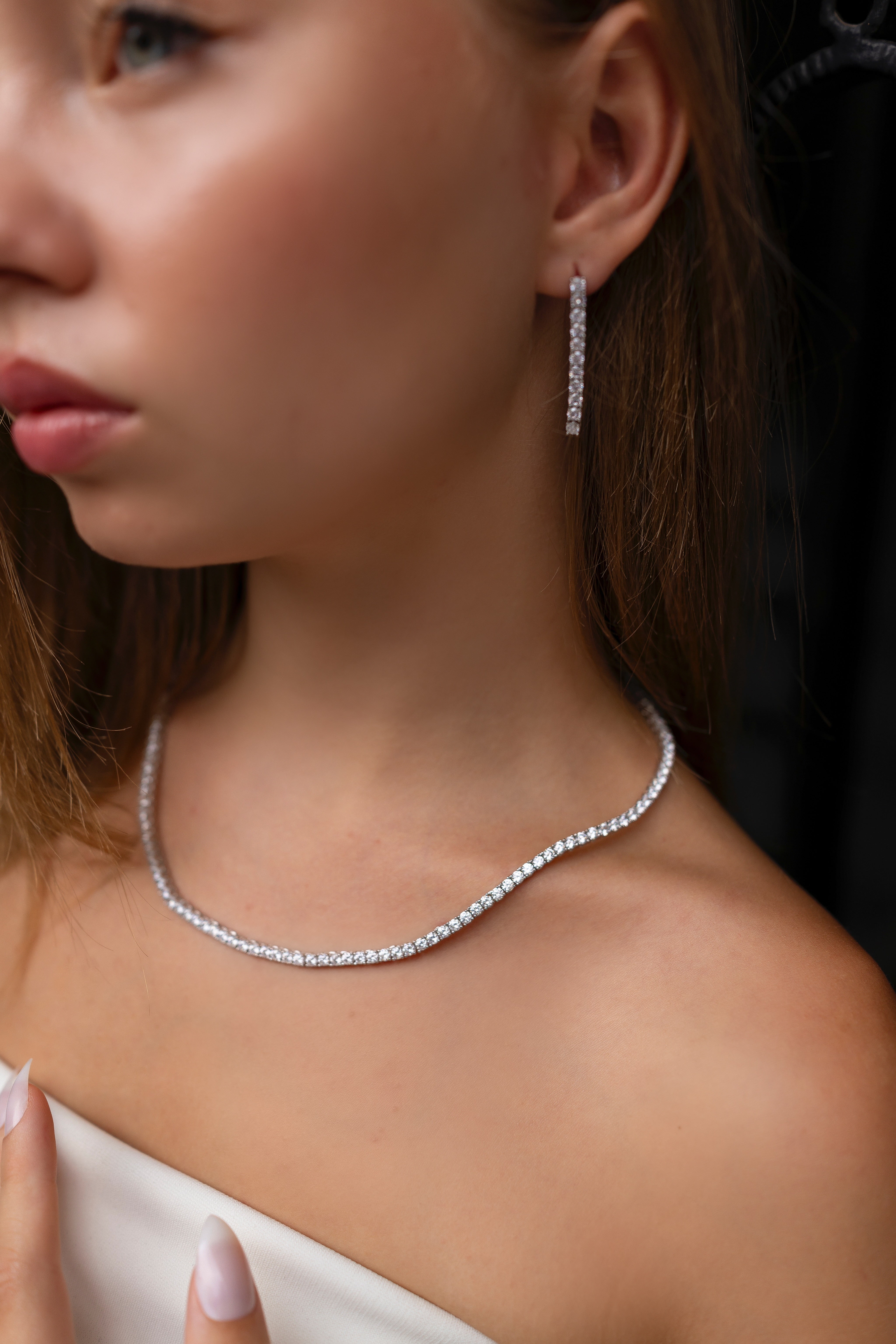 3MM | Döküm Su Yolu Kolye Atelier Duygu.