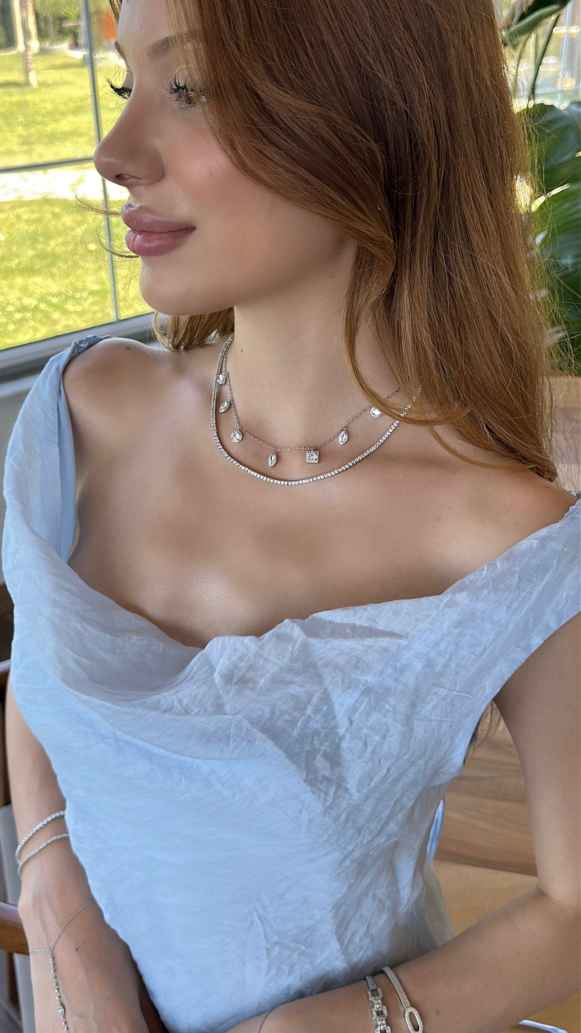 2MM | Döküm Su Yolu Kolye | Luxury Jewelry by Atelier Duygu.