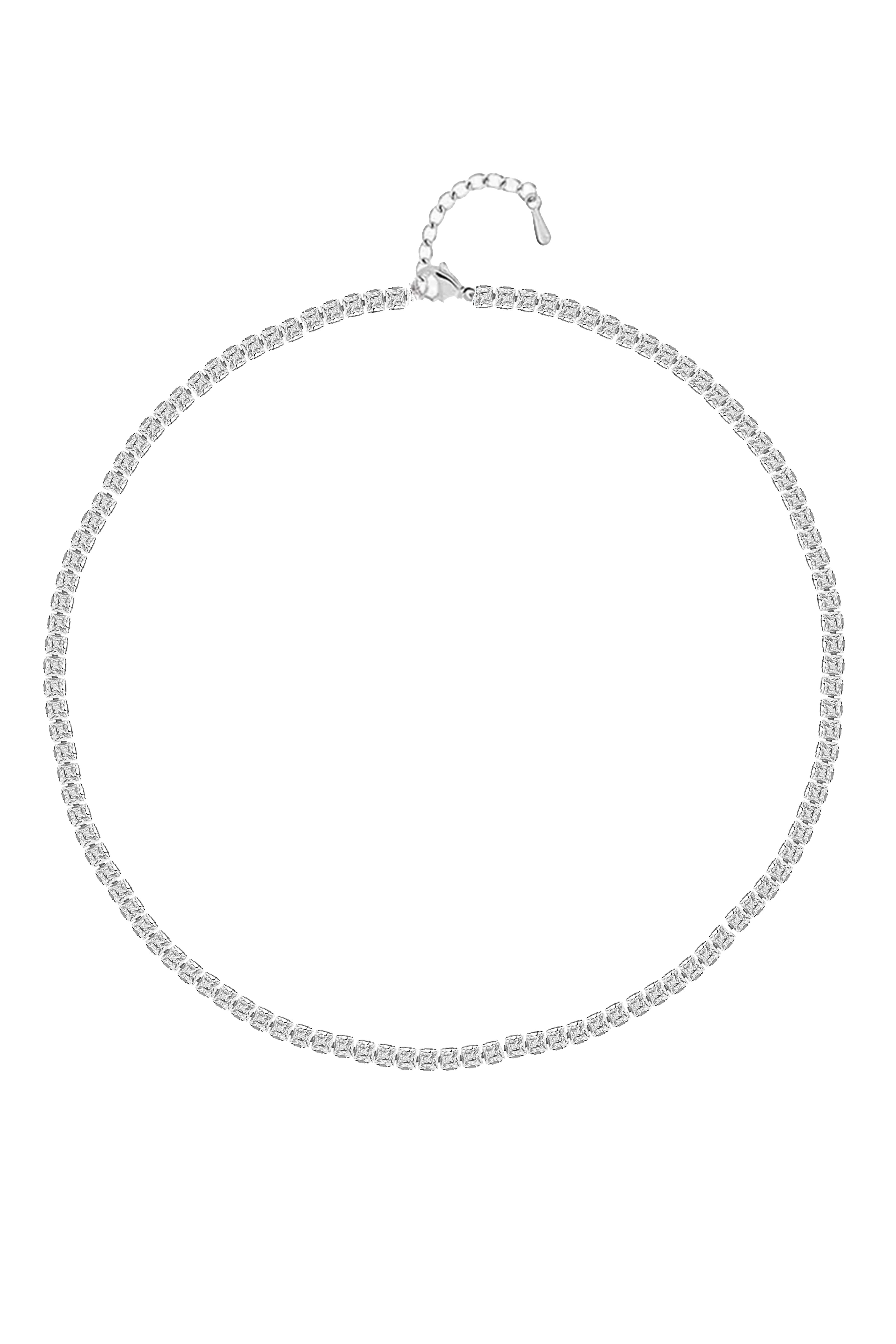 3MM | Choker Princess Cut Su Yolu Kolye