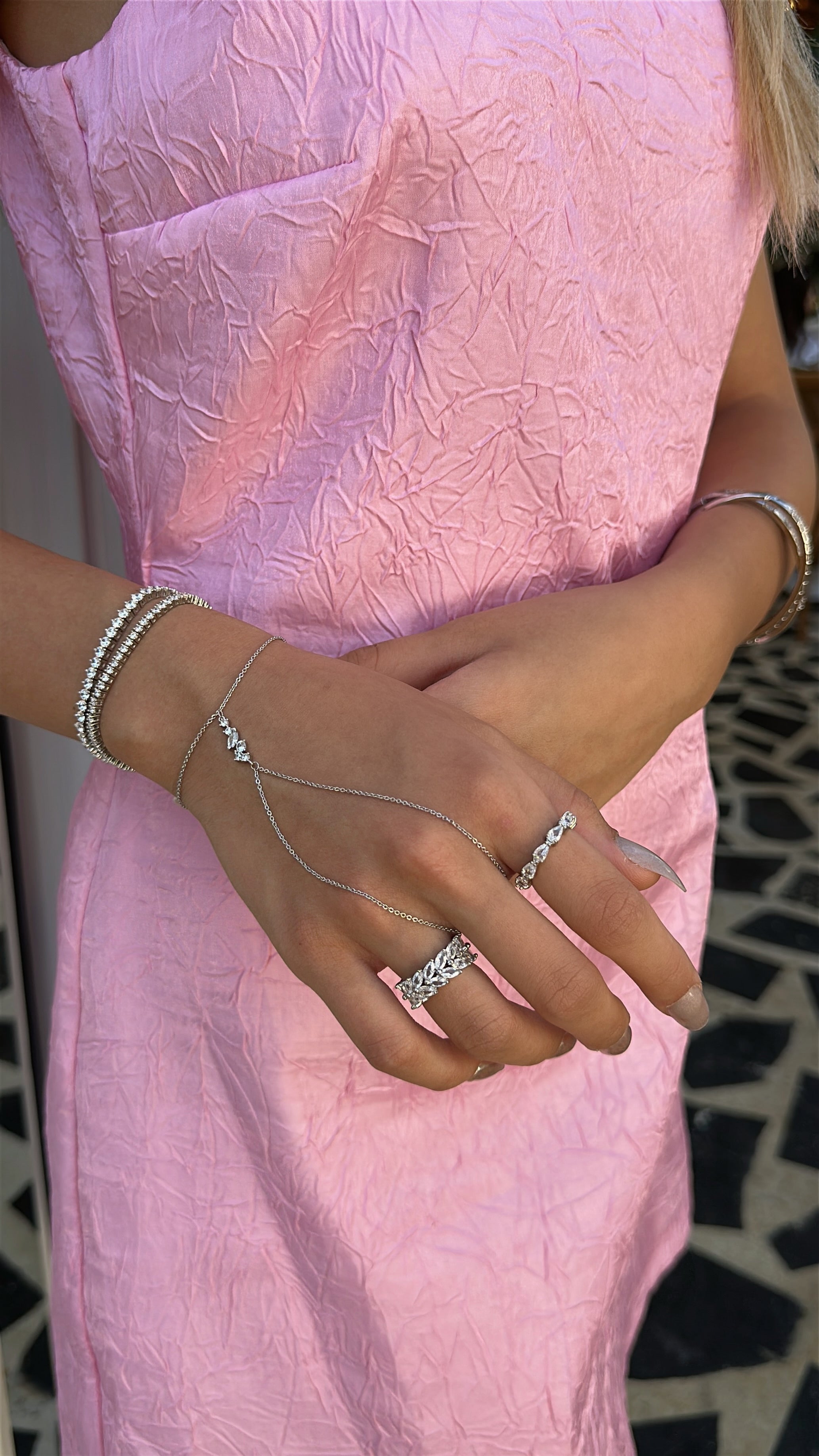 3MM | Damla Döküm Su Yolu Bileklik | Luxury Jewelry by Atelier Duygu.