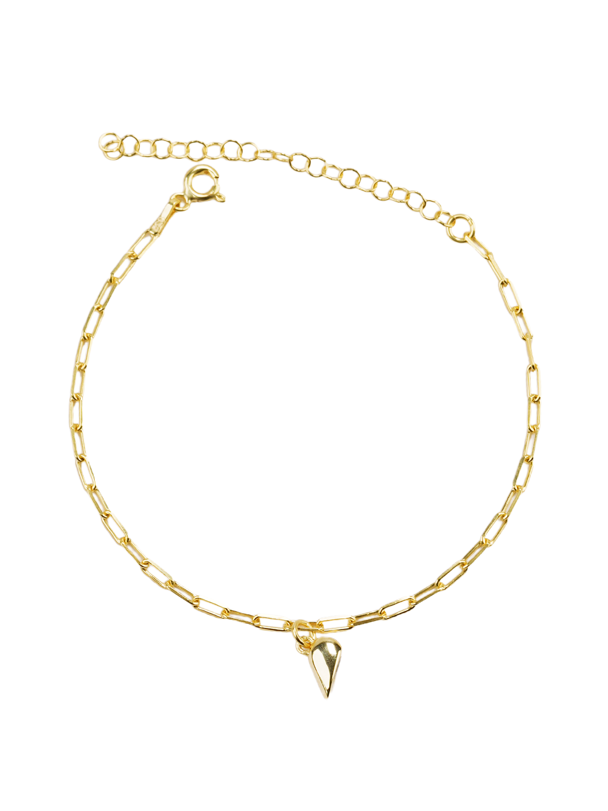 Twin Love Bileklik - Kalp detaylı modern zincir bileklik, zarif görünümüyle günlük kullanım için ideal seçenek.