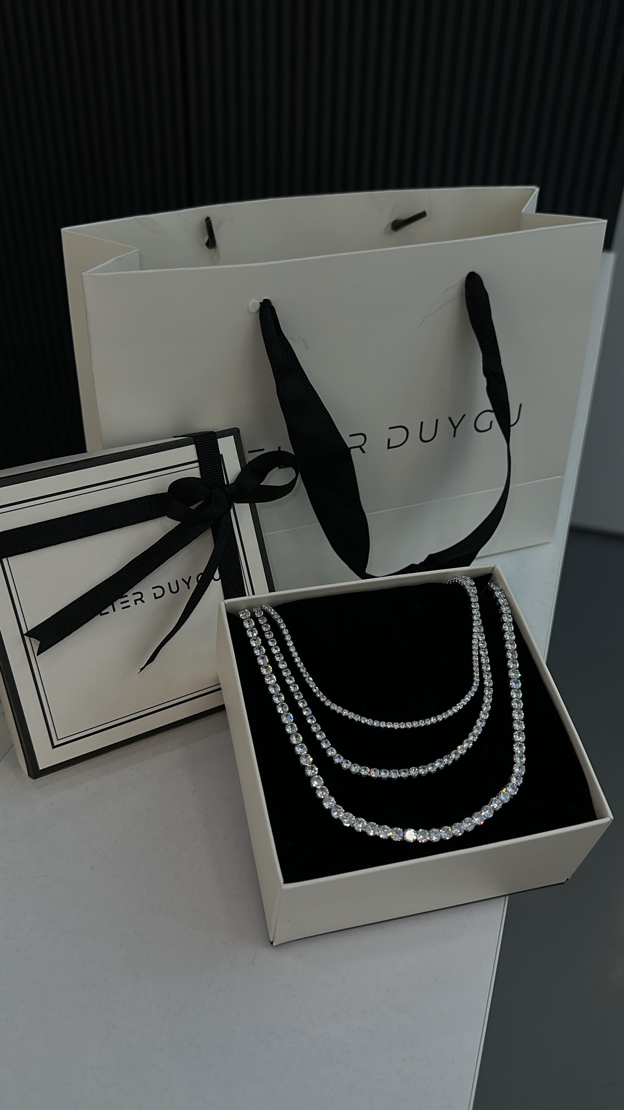 4MM | Su Yolu Kolye | Luxury Jewelry by Atelier Duygu.