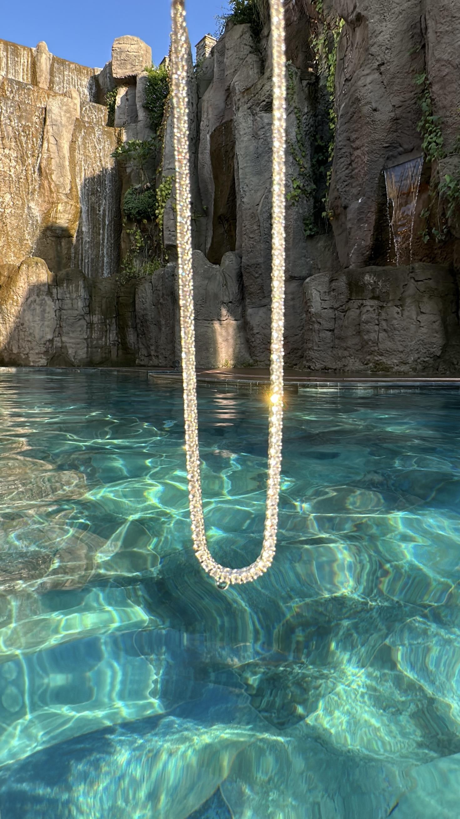 3MM | Döküm Su Yolu Kolye Atelier Duygu.