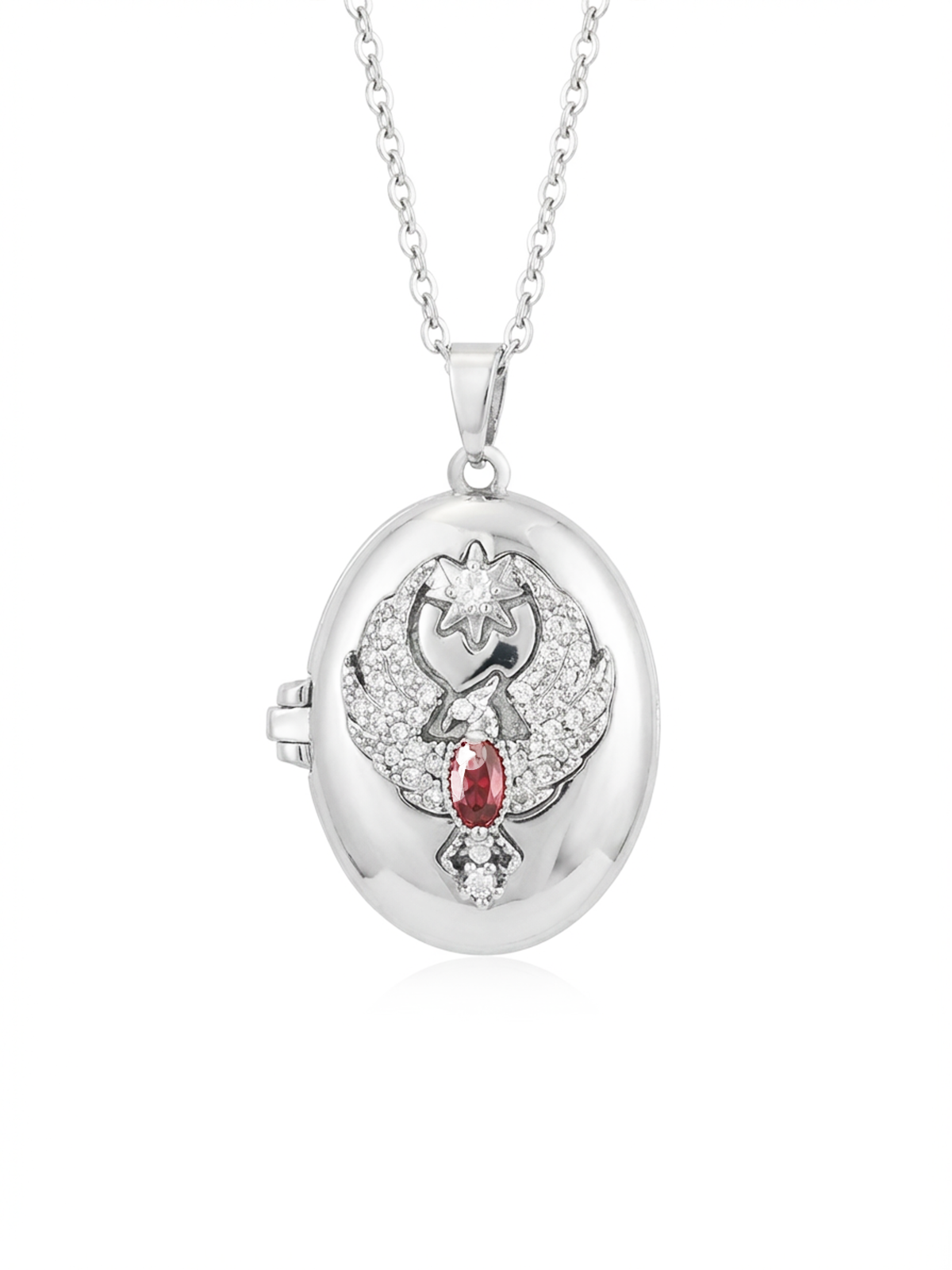 Aurelia Ruby Locket Kolye