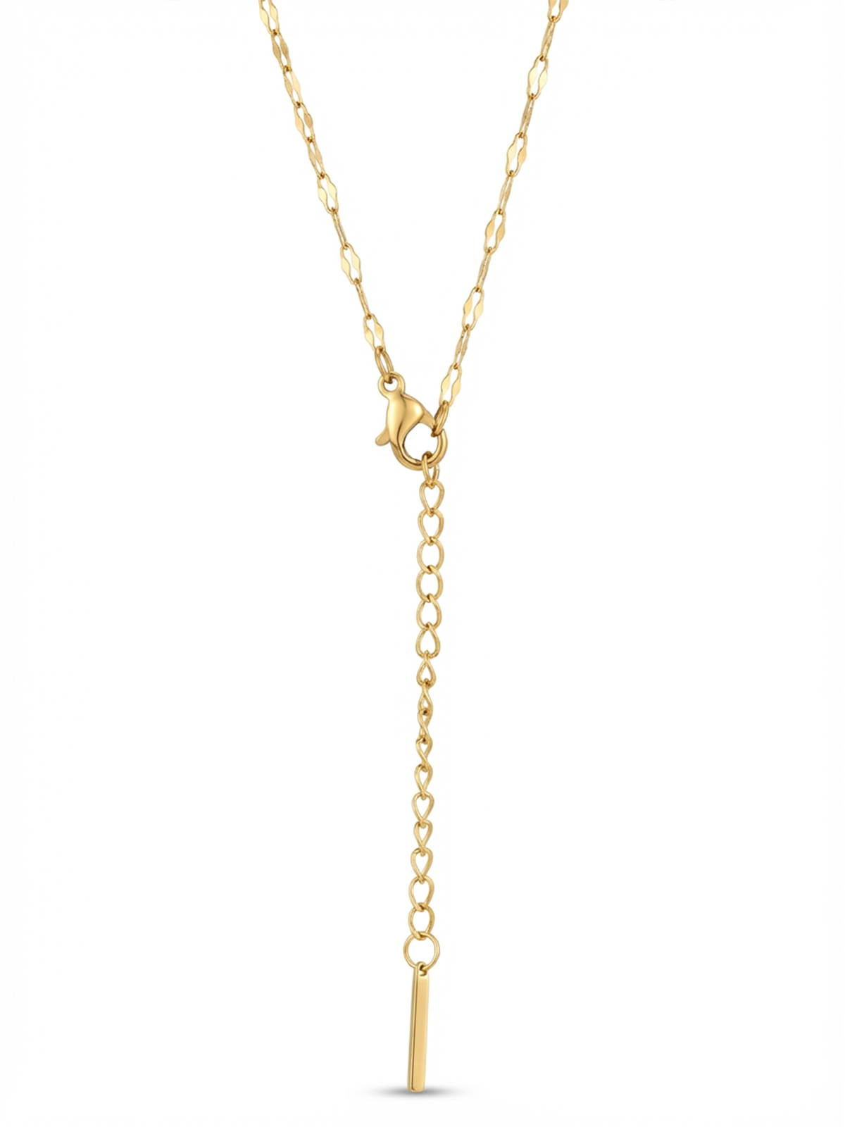 Atelier Duygu Naomi Kolye, beyaz mineli göz deseni ve zirkon taşlı detaylarıyla, lüks ve feminen bir tasarım sunuyor.