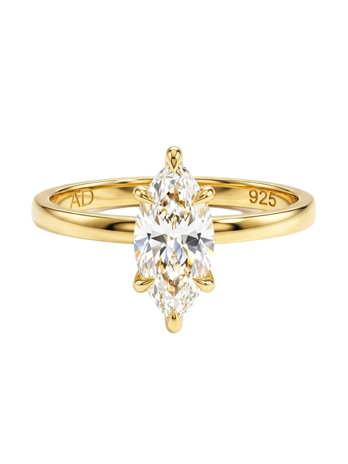 0.81CT Marquise Cut Yüzük - 925 Ayar Gümüş, minimal ve zarif tasarımıyla göz alıcı bir şıklık sunar. Marquise kesim ile günlük kullanıma uygun, hafif ve konforlu.