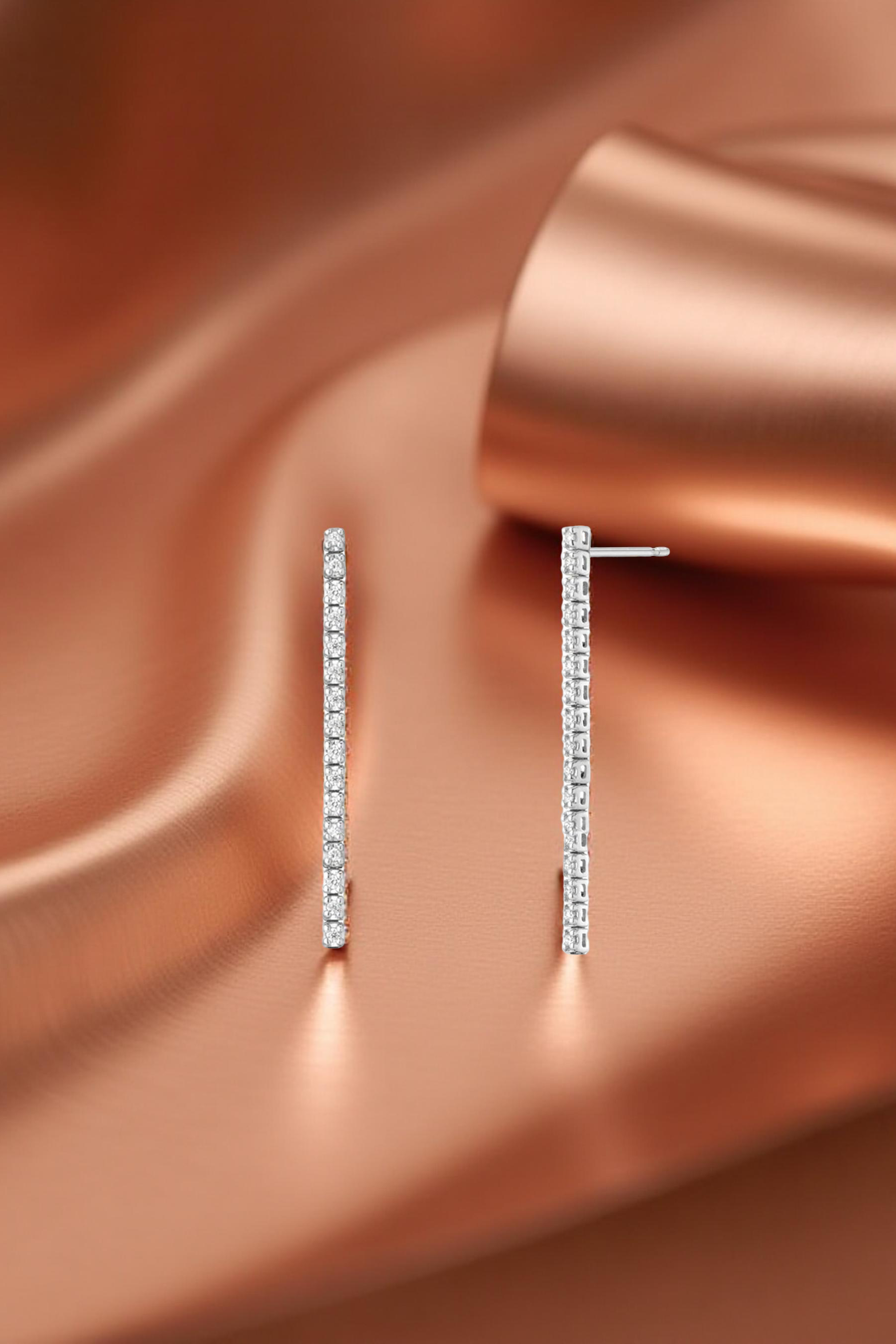 2MM | Döküm Su Yolu Küpe Atelier Duygu.