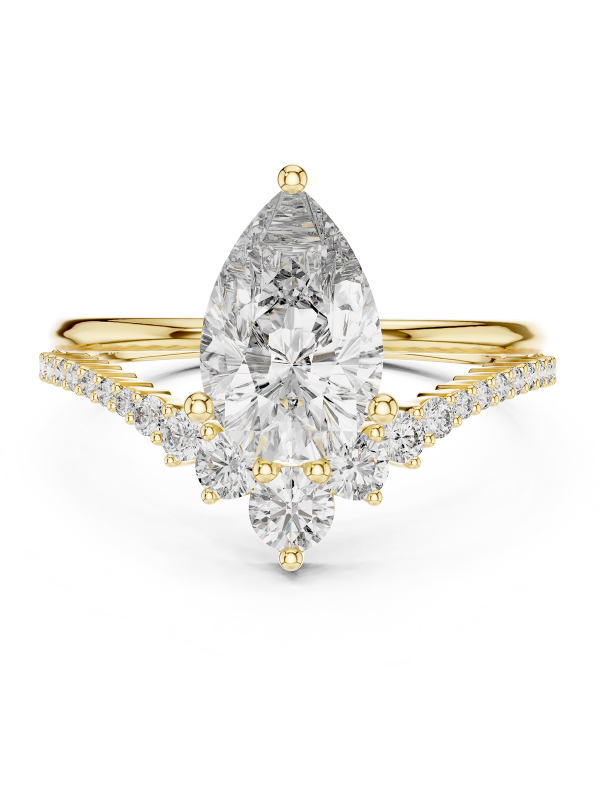 3.2CT | Oval Cut Yüzük