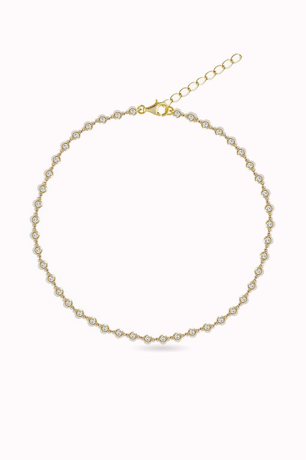 Solitaire Chain Kolye  Atelier Duygu.