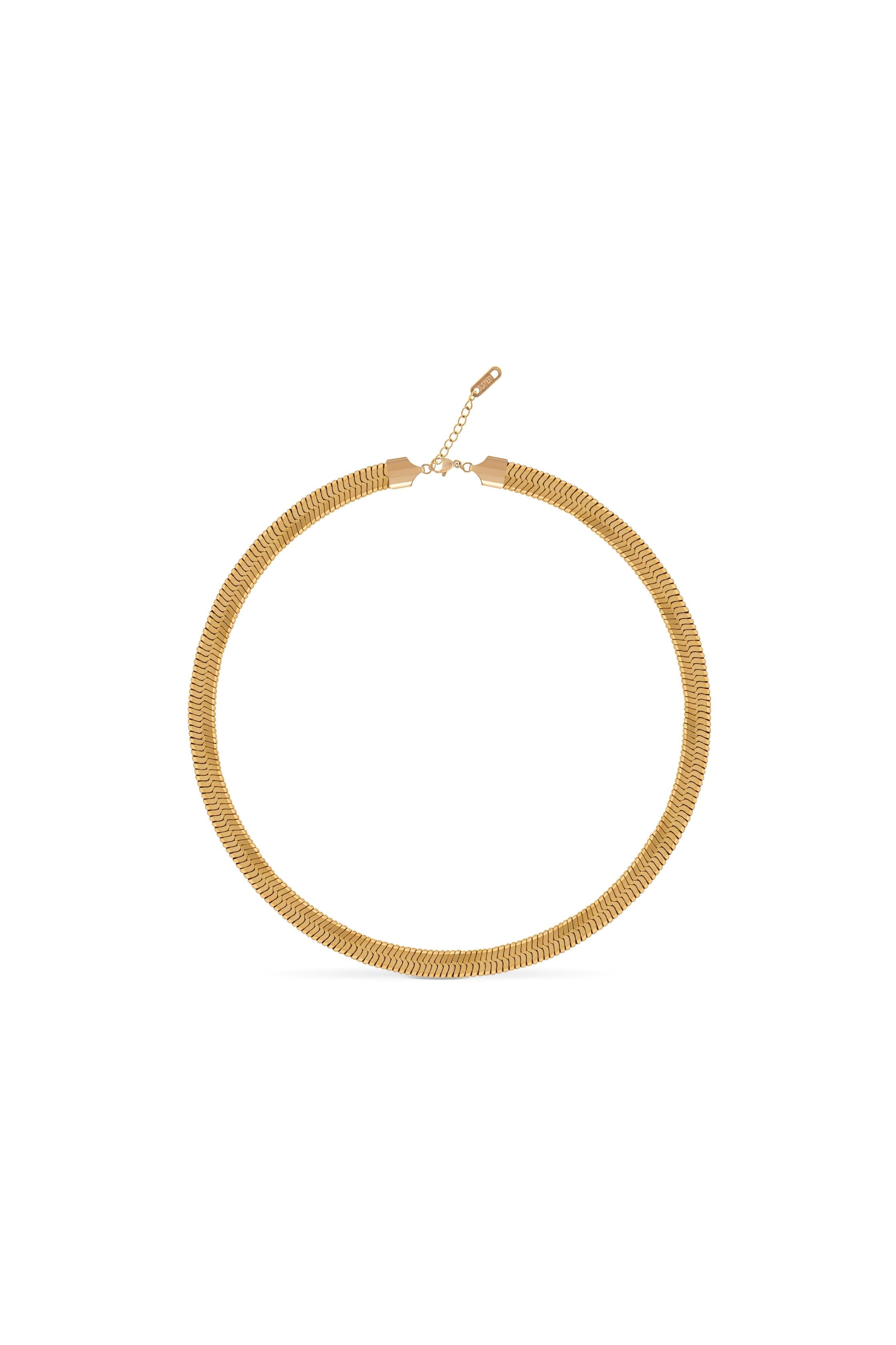 Bold Flat Chain Bileklik  Atelier Duygu.