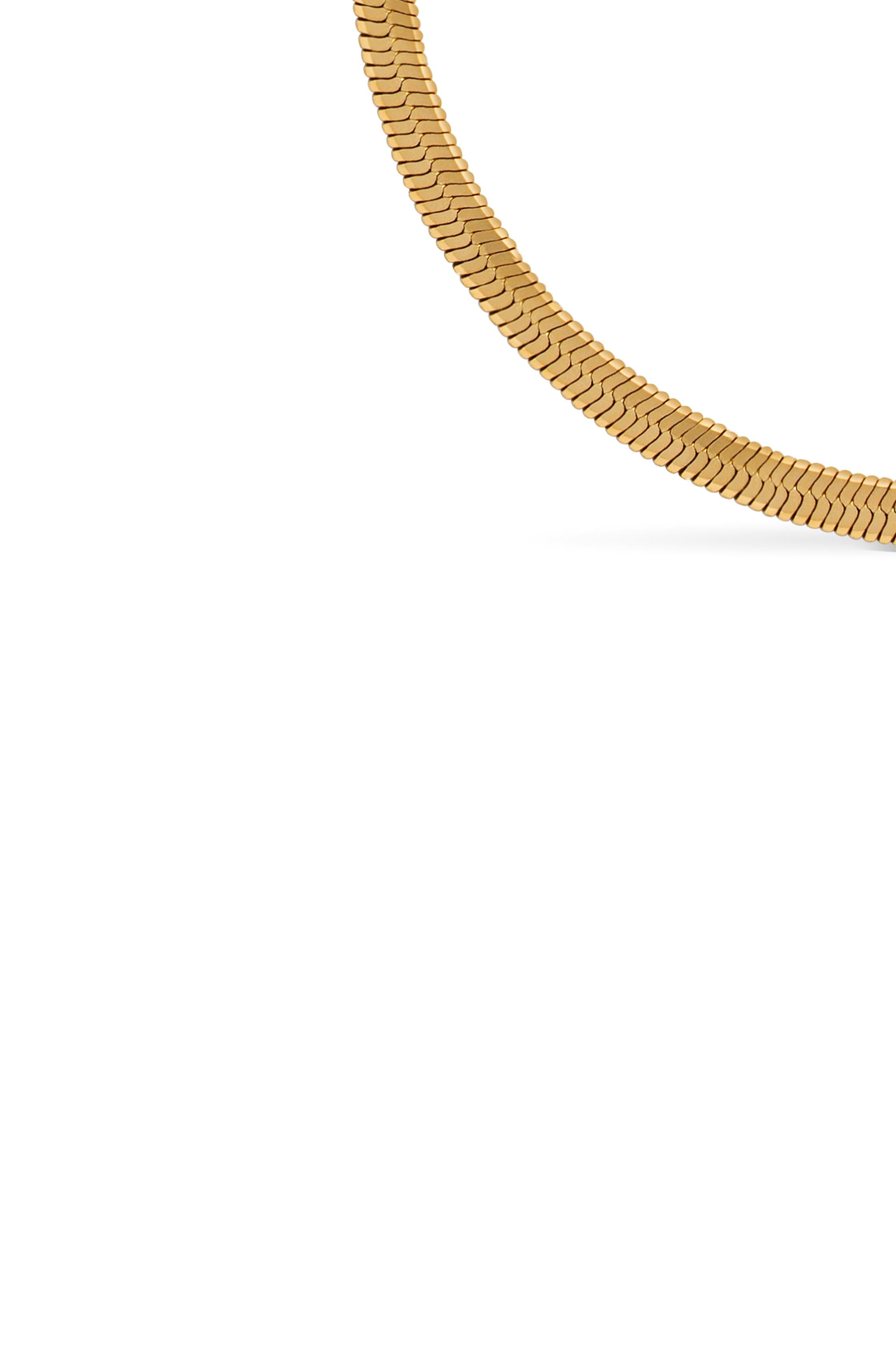 Bold Flat Chain Bileklik  Atelier Duygu.