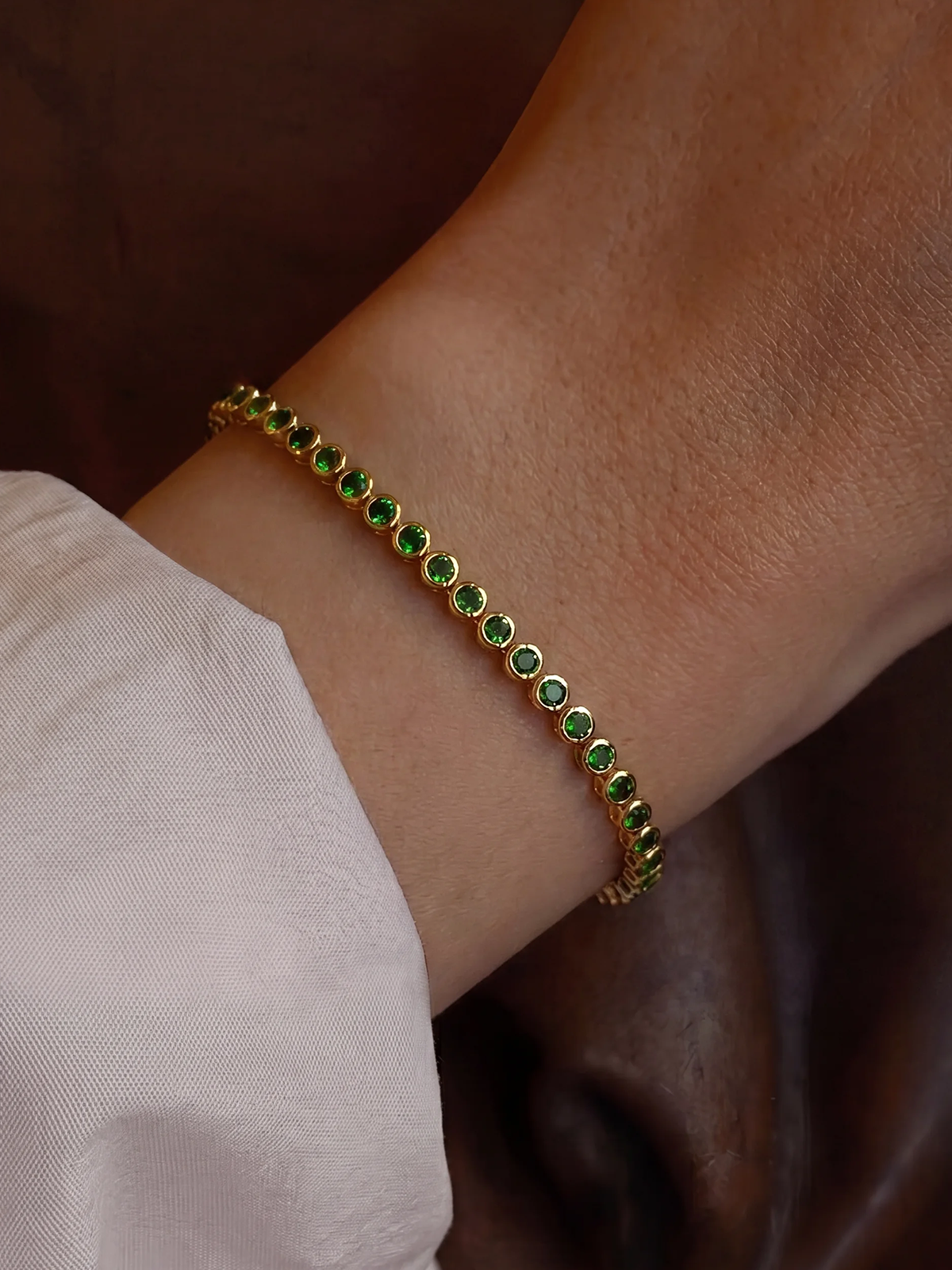 Green Stone Su Yolu Bileklik