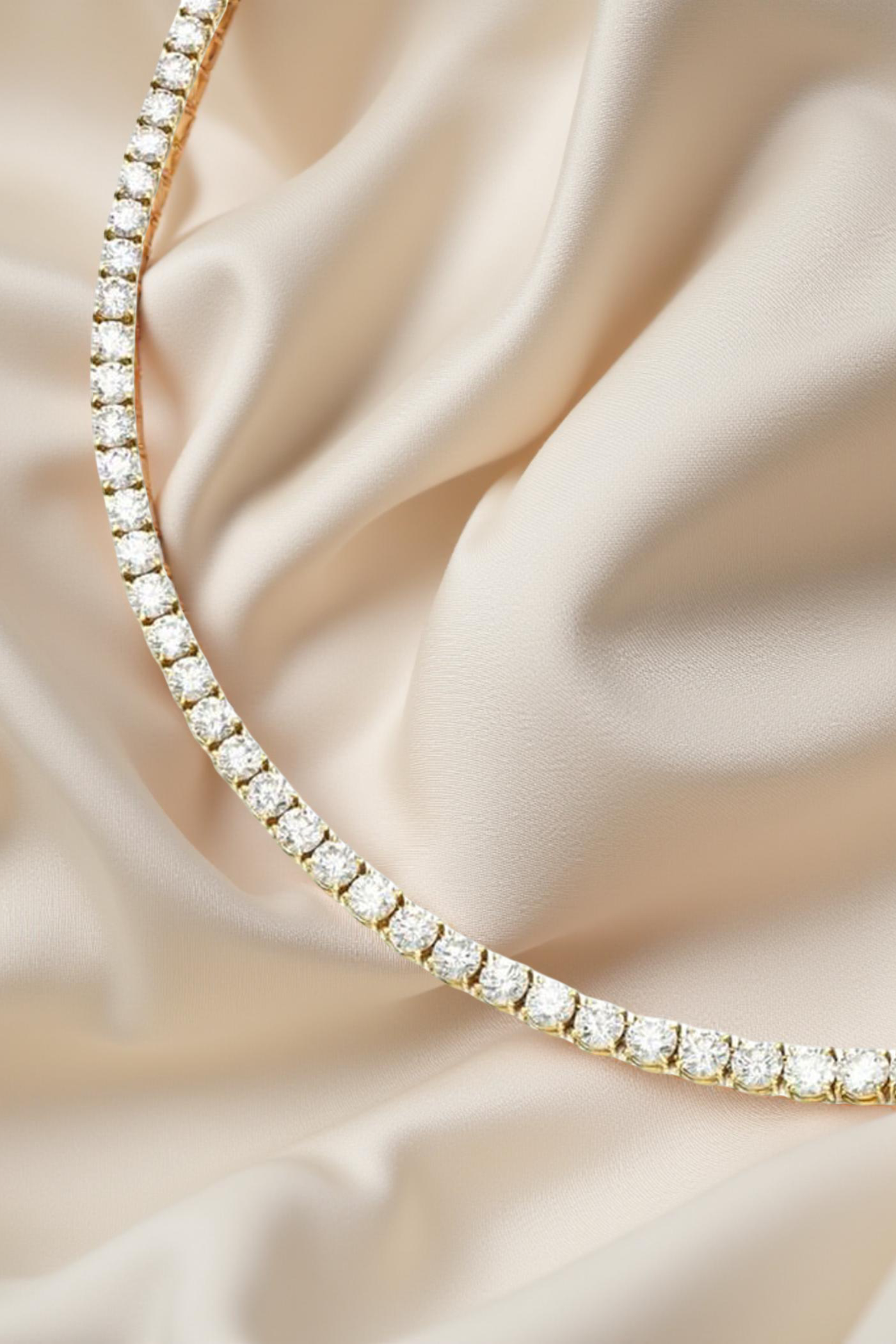 4MM | Döküm Su Yolu Kolye |   Luxury Jewelry by  Atelier Duygu.