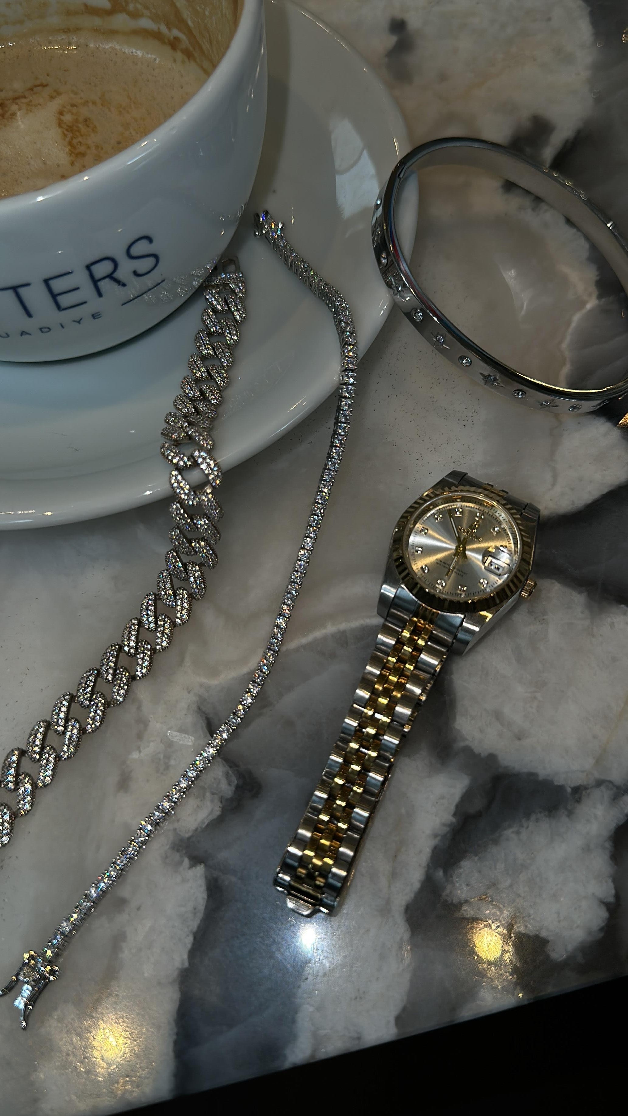 2MM | Döküm Su Yolu Bileklik  Atelier Duygu.