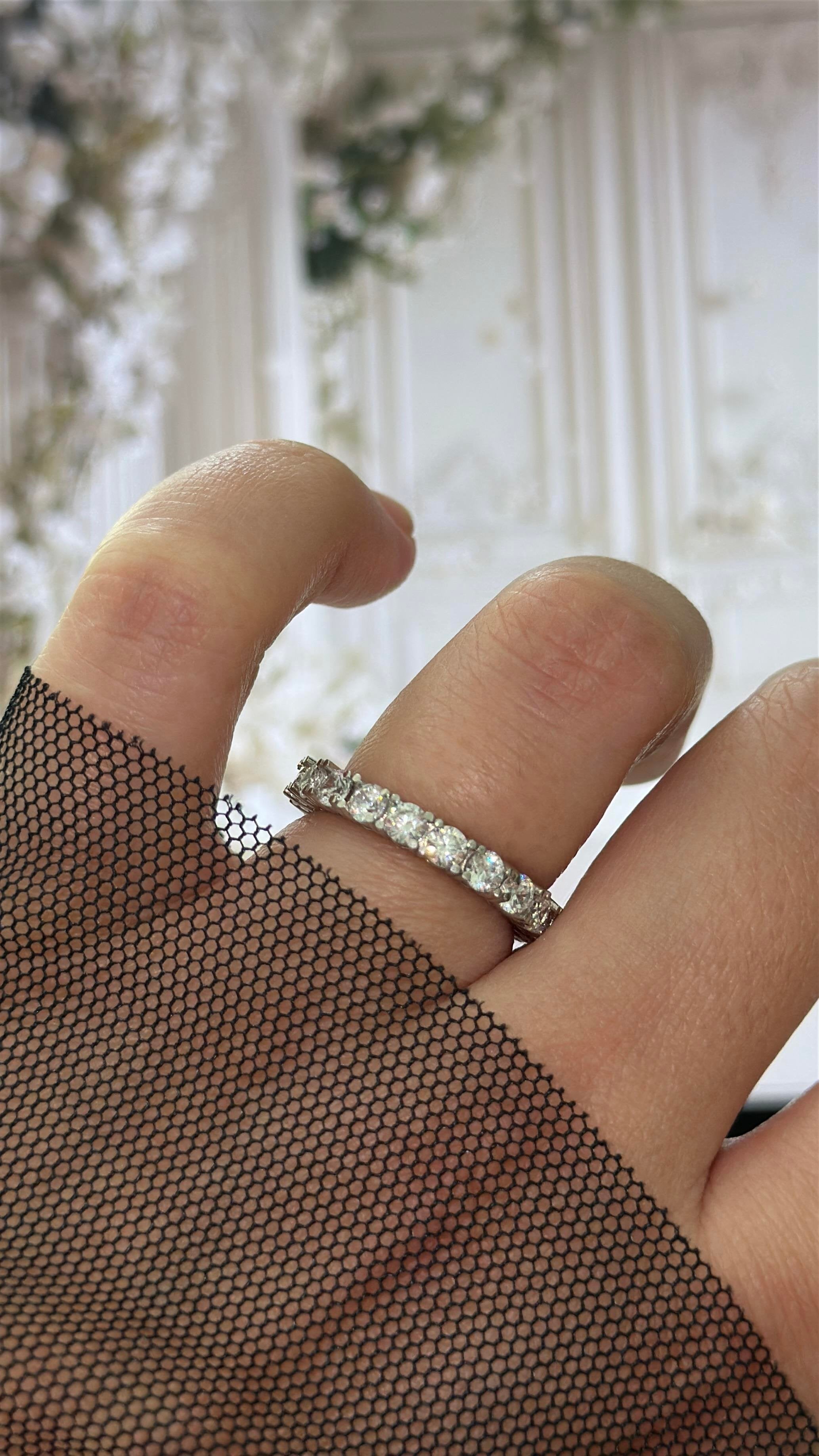 3MM 0.10 CT Tamtur Yüzük  Atelier Duygu.