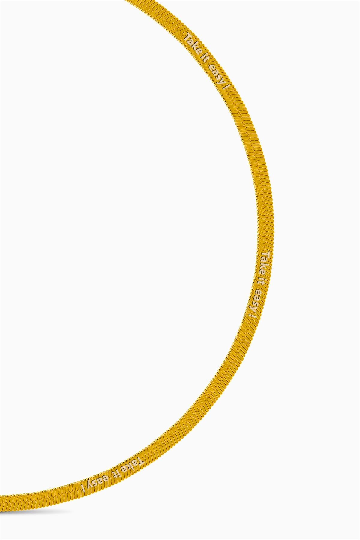 Italian Chain Bileklik  Atelier Duygu.