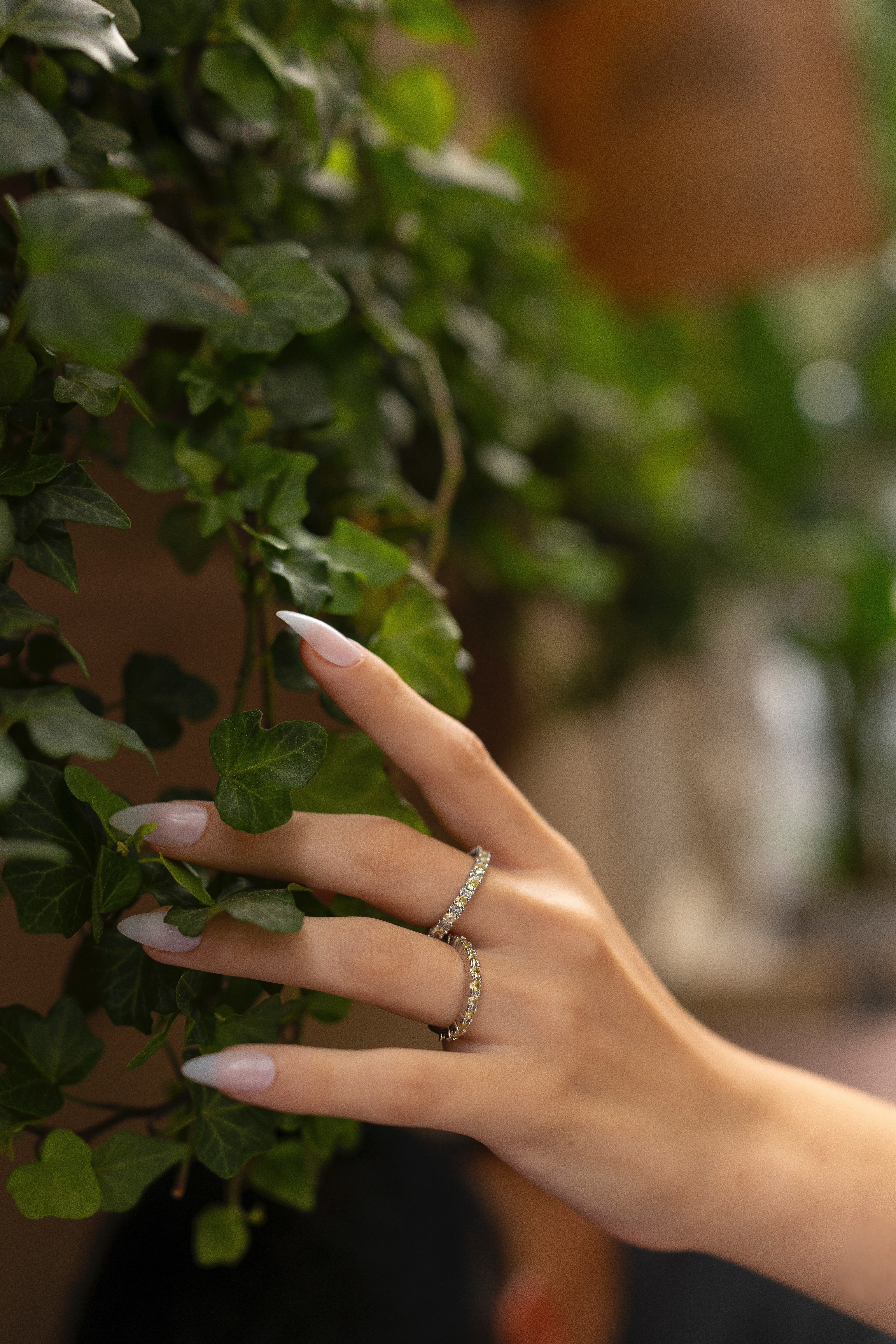 2MM | Butter Yellow Full Eternity Yüzük  Atelier Duygu.