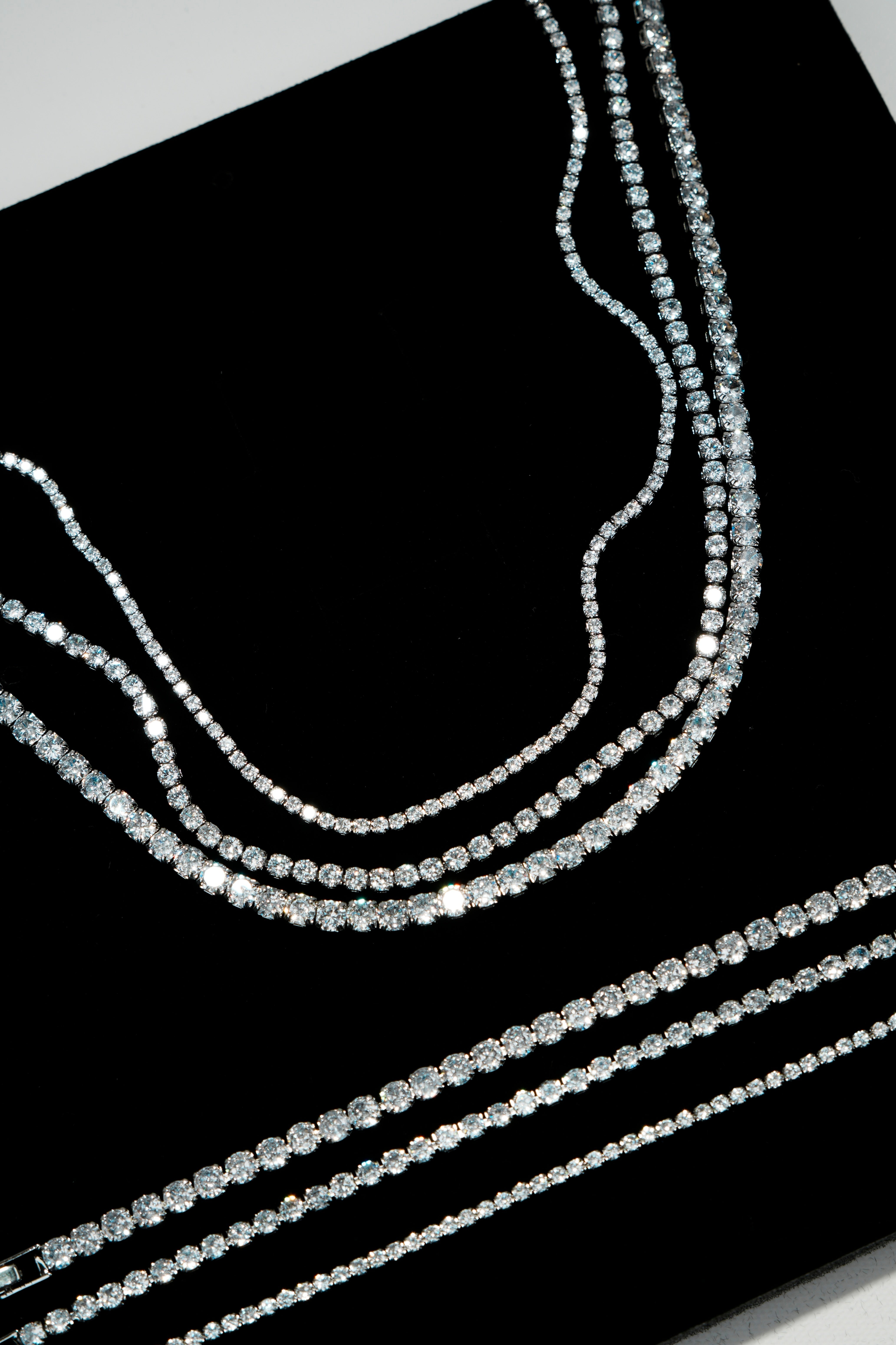 2MM | Round Cut Choker Su Yolu Kolye