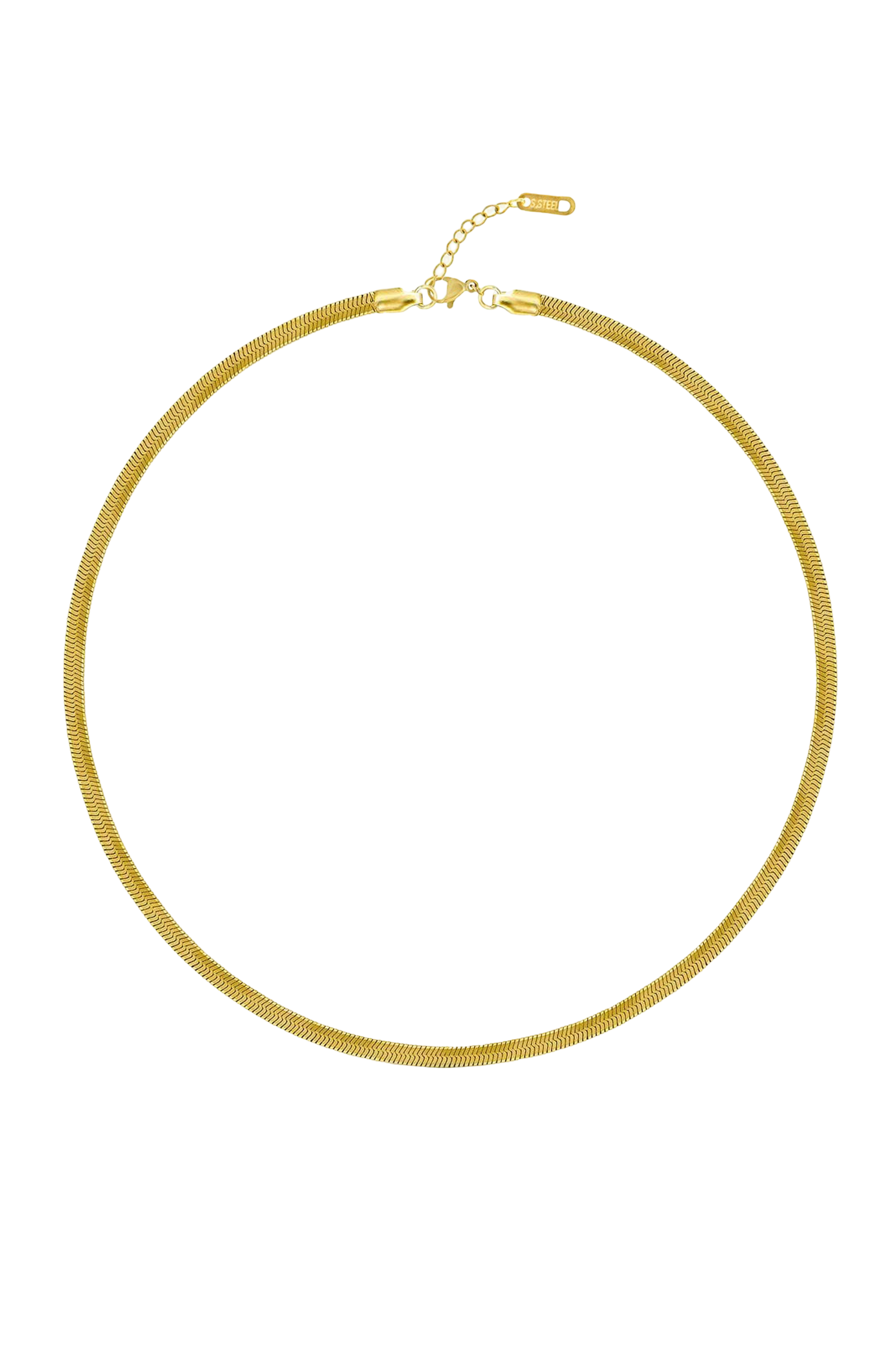 Flat Chain Kolye  Atelier Duygu.