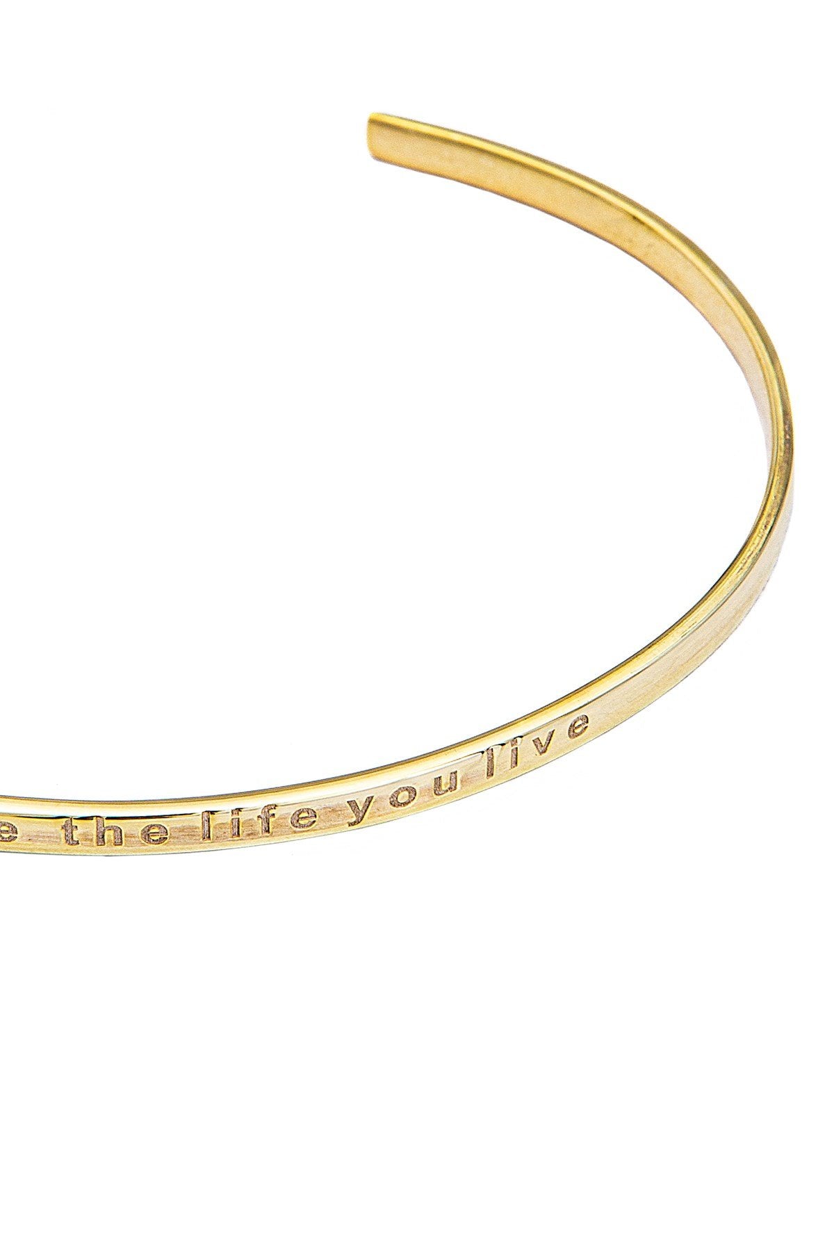 Write Your Motto Bileklik  Atelier Duygu.