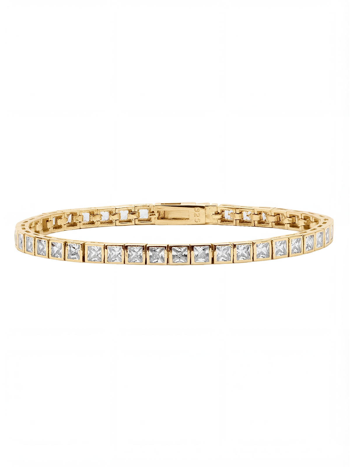 3MM | Princess Cut Su Yolu Bileklik