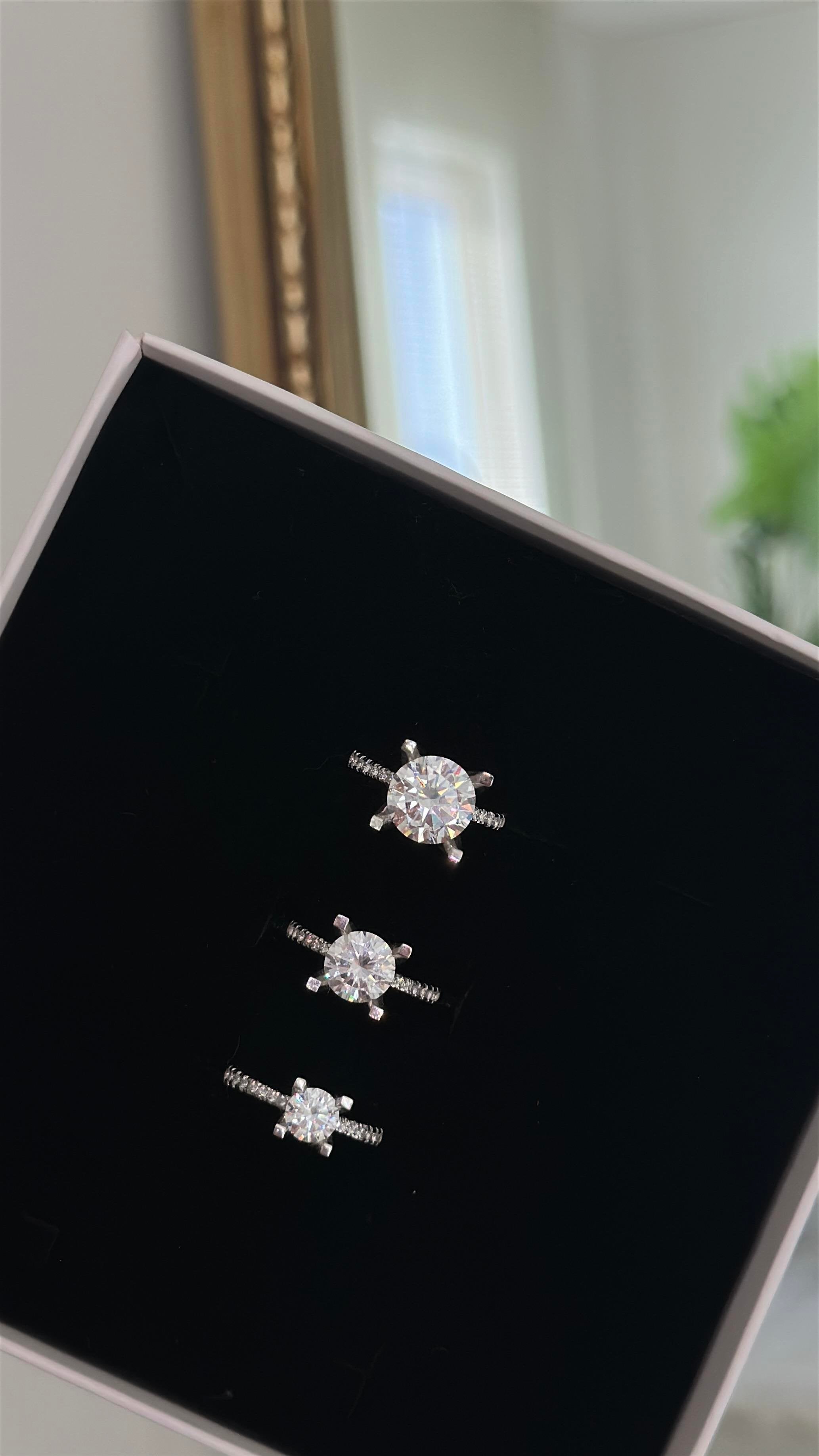 6MM 0.90CT Stony Tektaş Yüzük  Atelier Duygu.