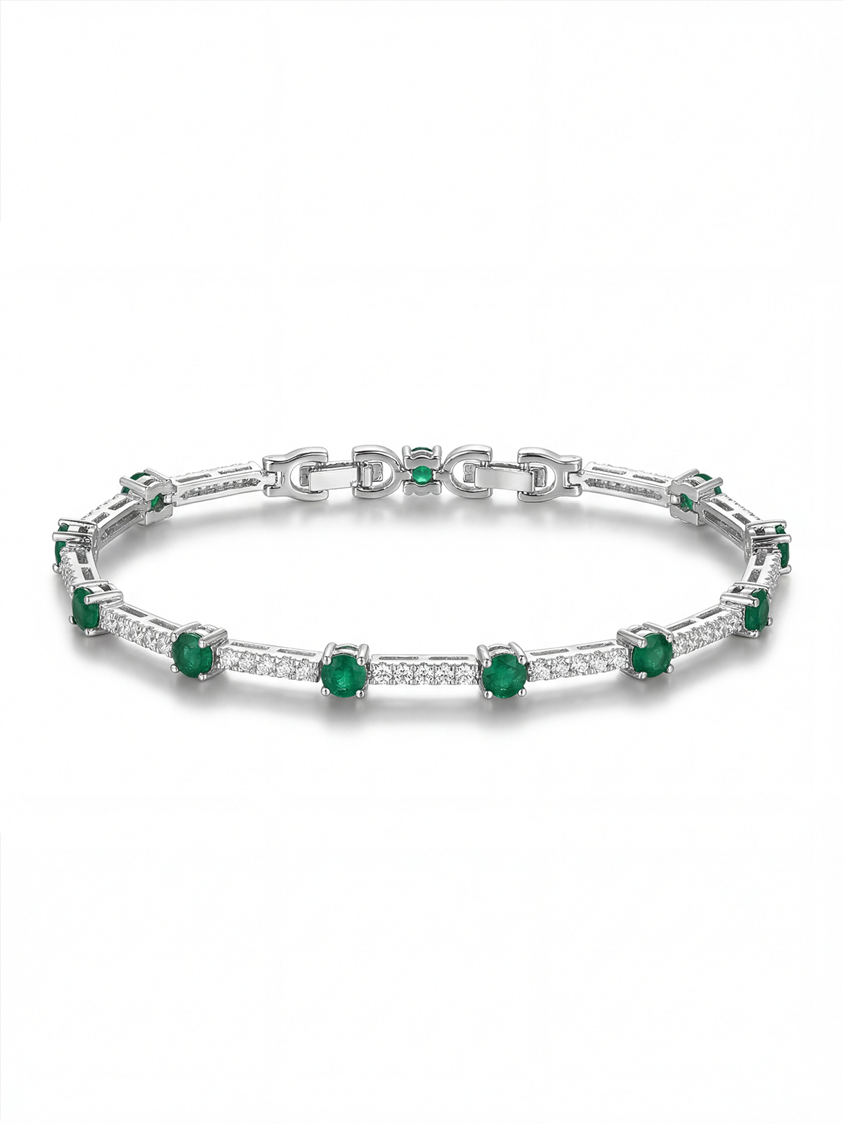 Elowen Yeşil Taşlı Su Yolu Bileklik