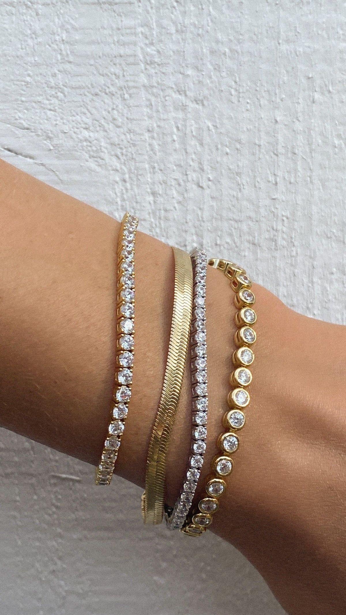 3MM | Döküm Su Yolu Bileklik  Atelier Duygu.