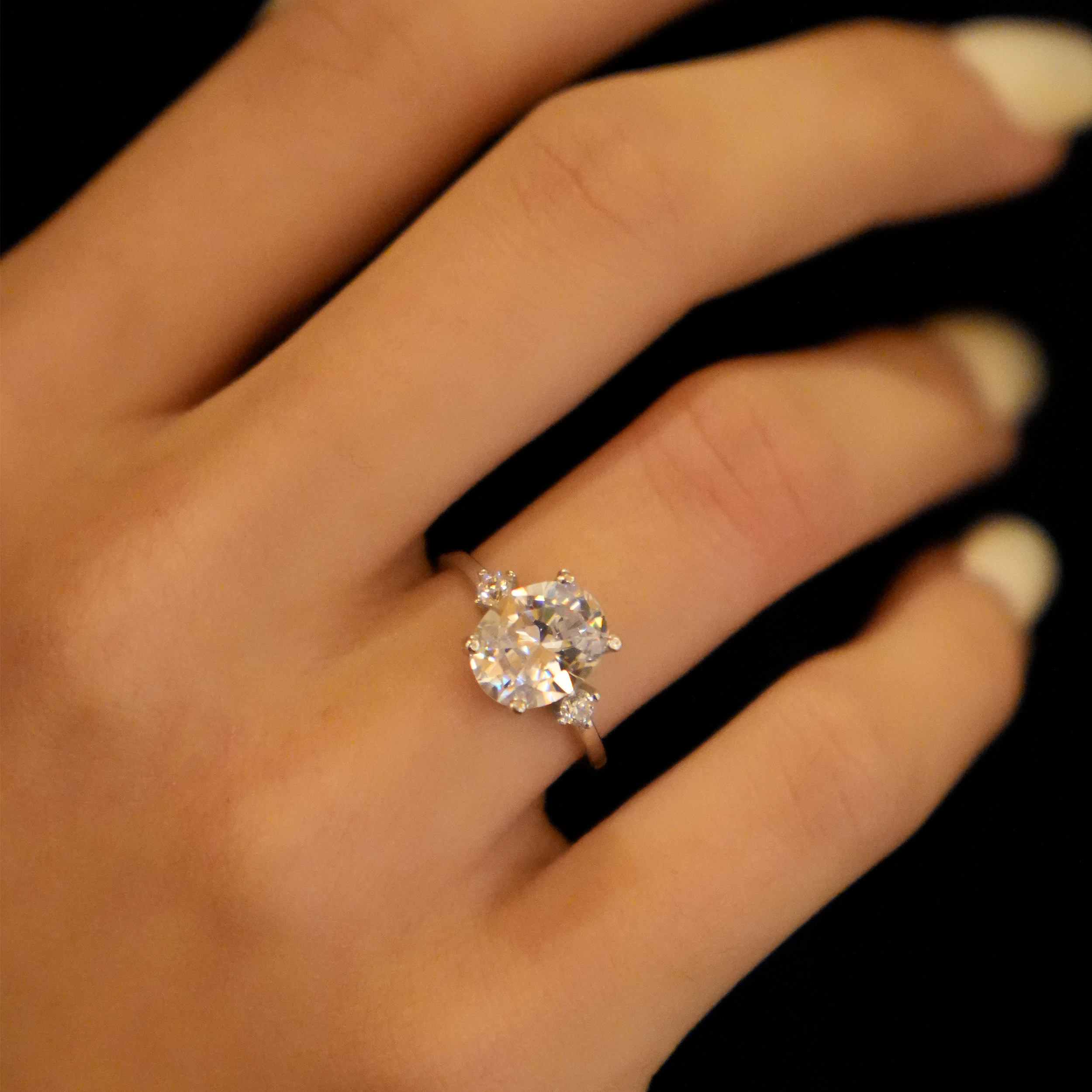 3 CT | Oval Cut Yüzük