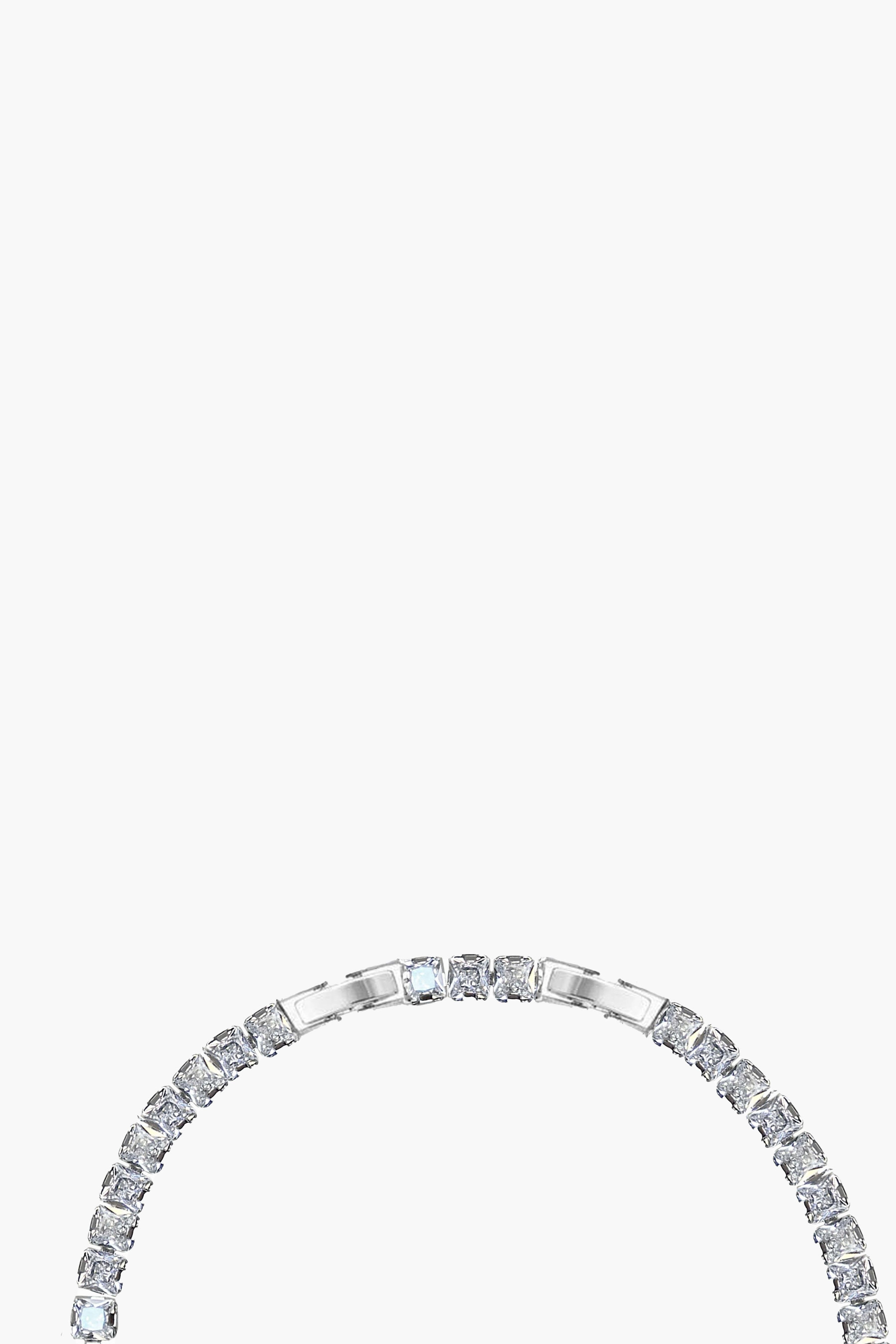 4MM | Princess Cut Su Yolu Bileklik |   Luxury Jewelry by  Atelier Duygu.