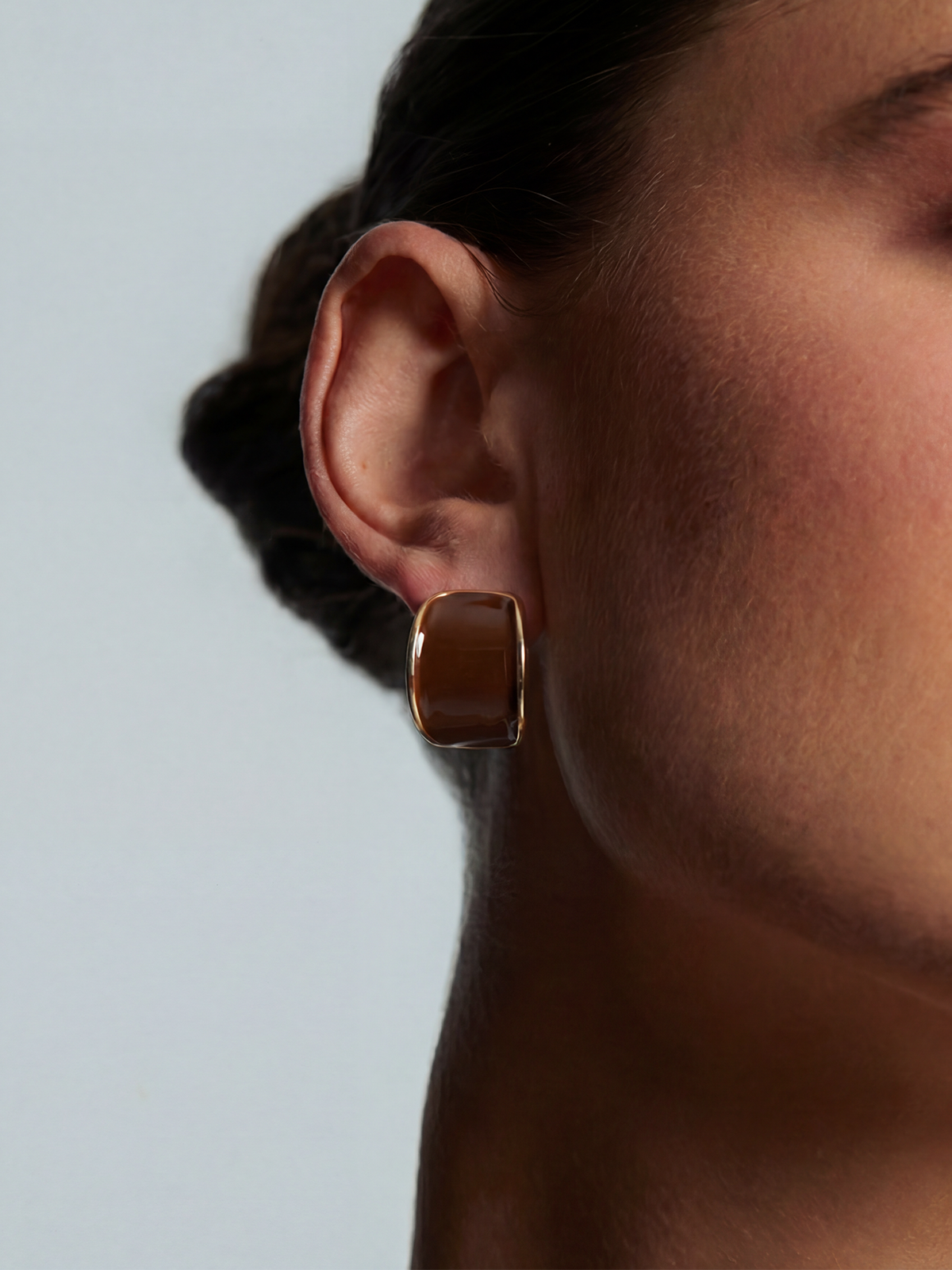 Salerno Kahverengi Küpe