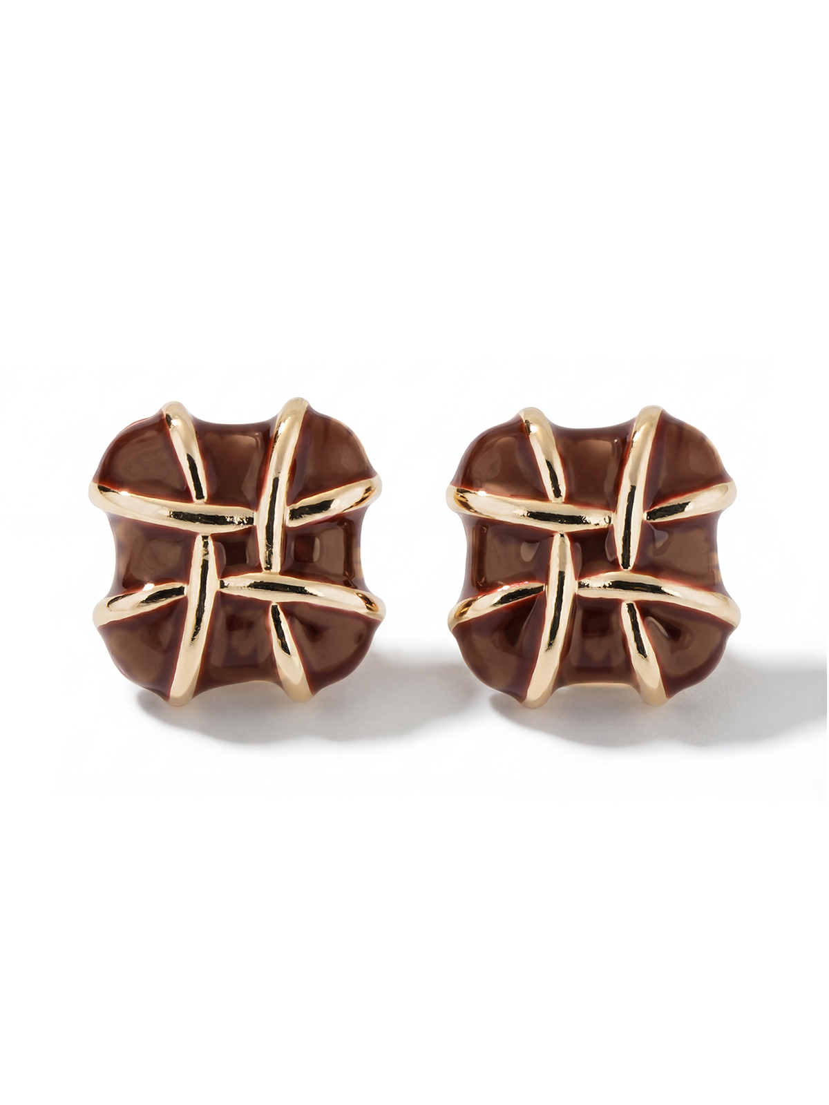 Riviera Kahverengi Küpe