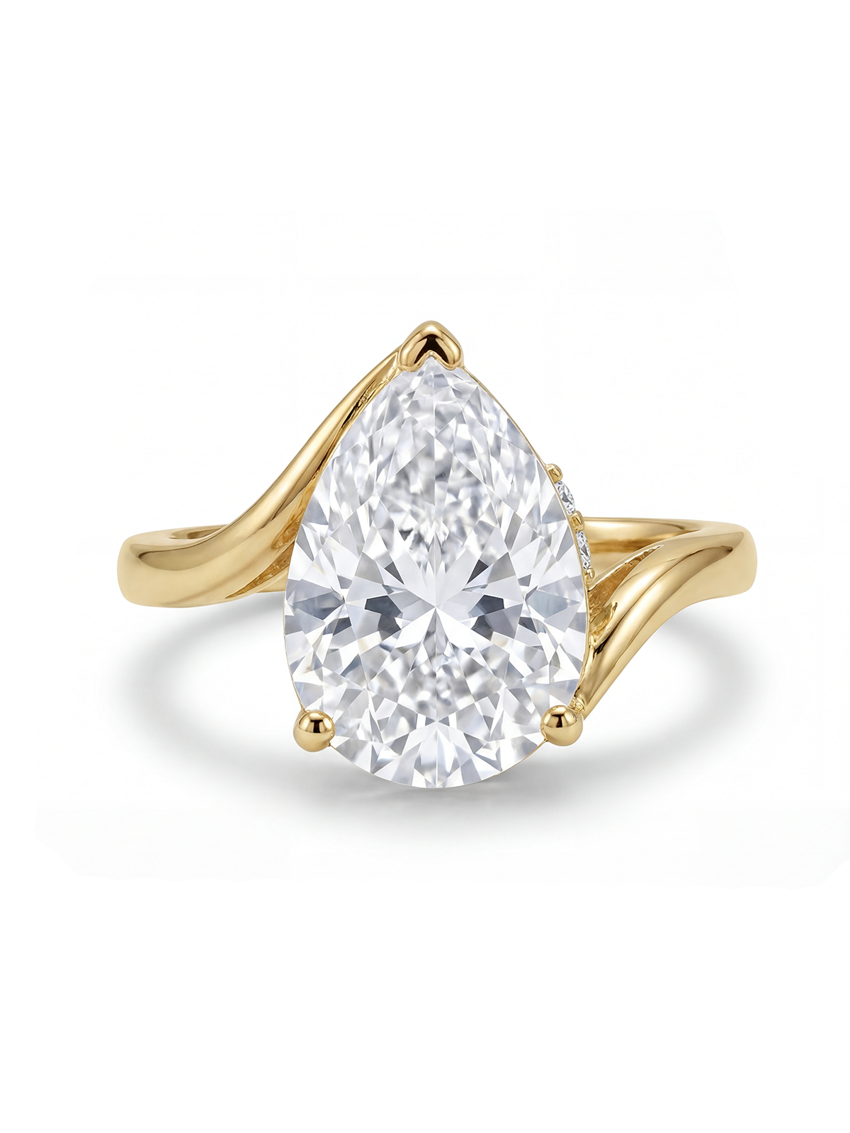 3 CT | Calista Pear Cut Yüzük